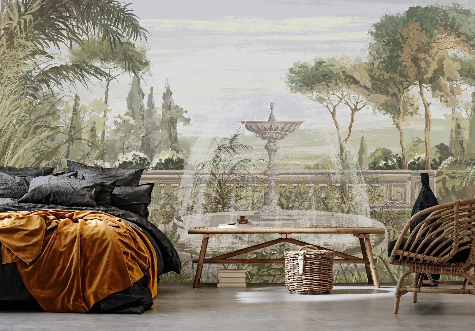 Toscana Garden Mural - Image 4