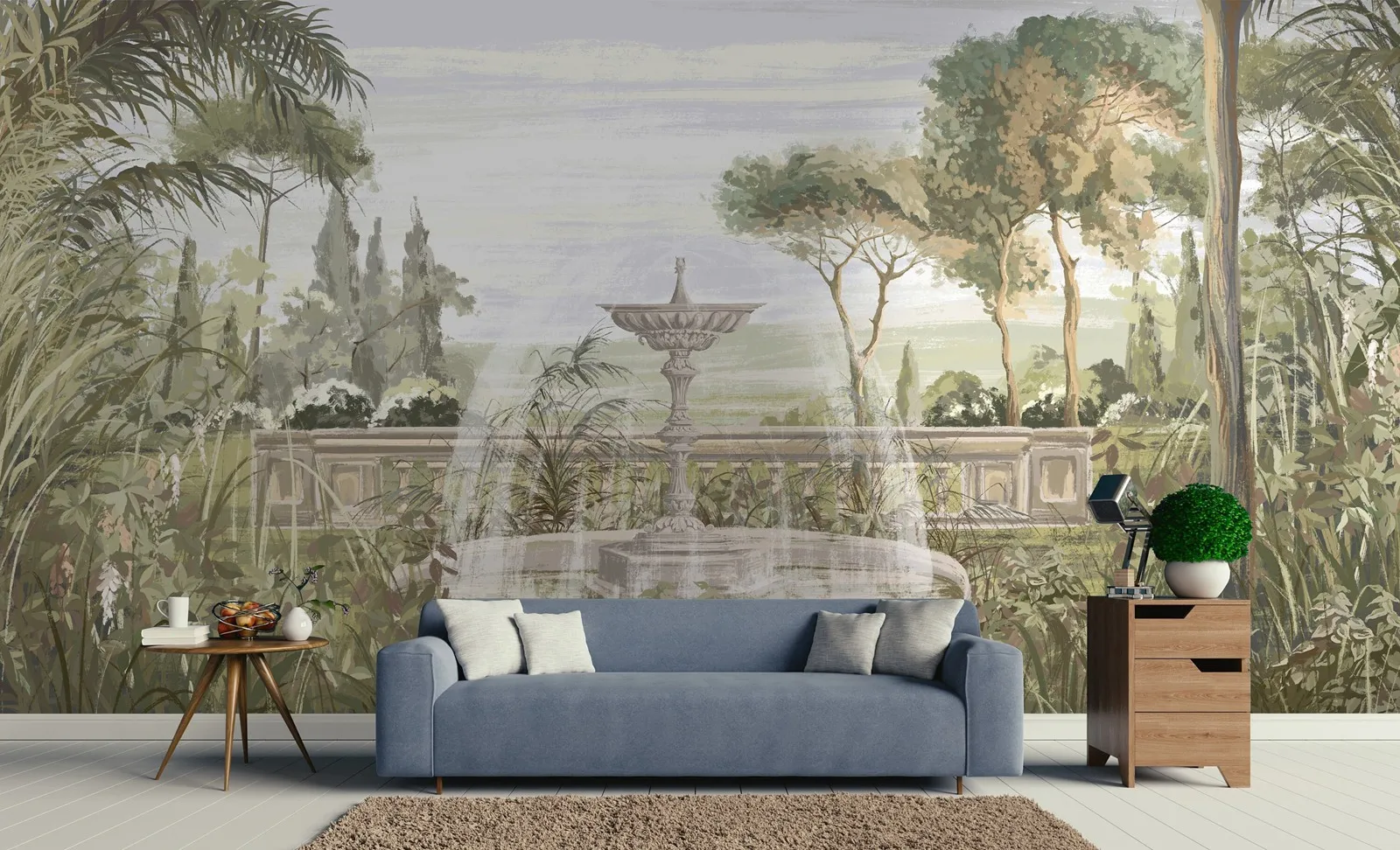 Toscana Garden Mural - Image 6