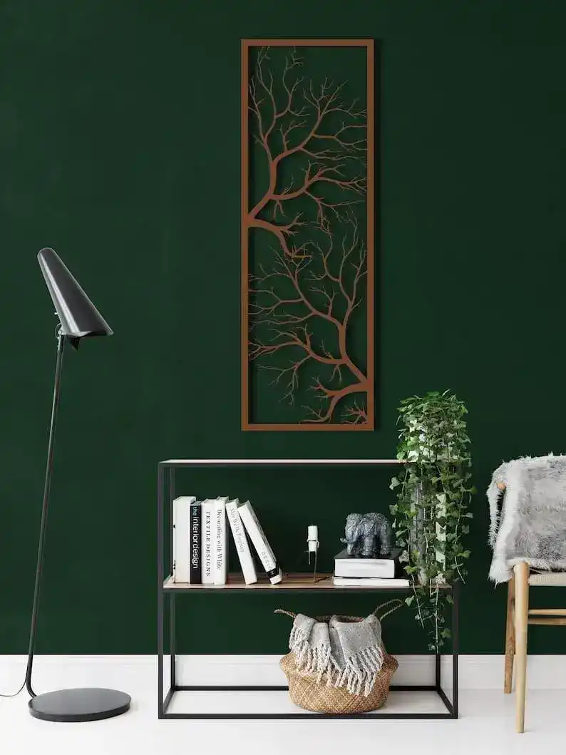 Tree Branch Metal Wall Hanging Decor - Image 5