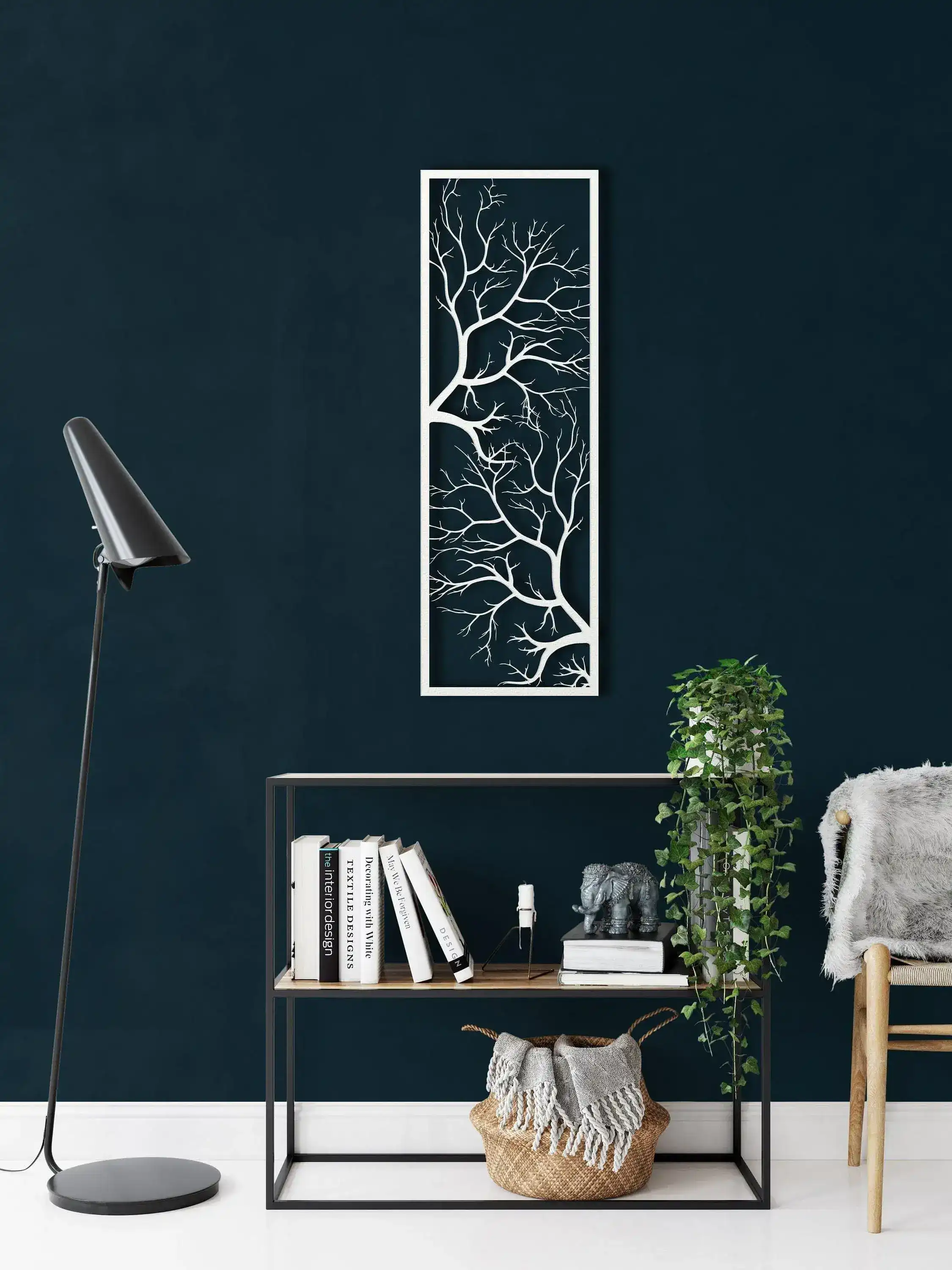 Tree Branch Metal Wall Hanging Decor - Image 8