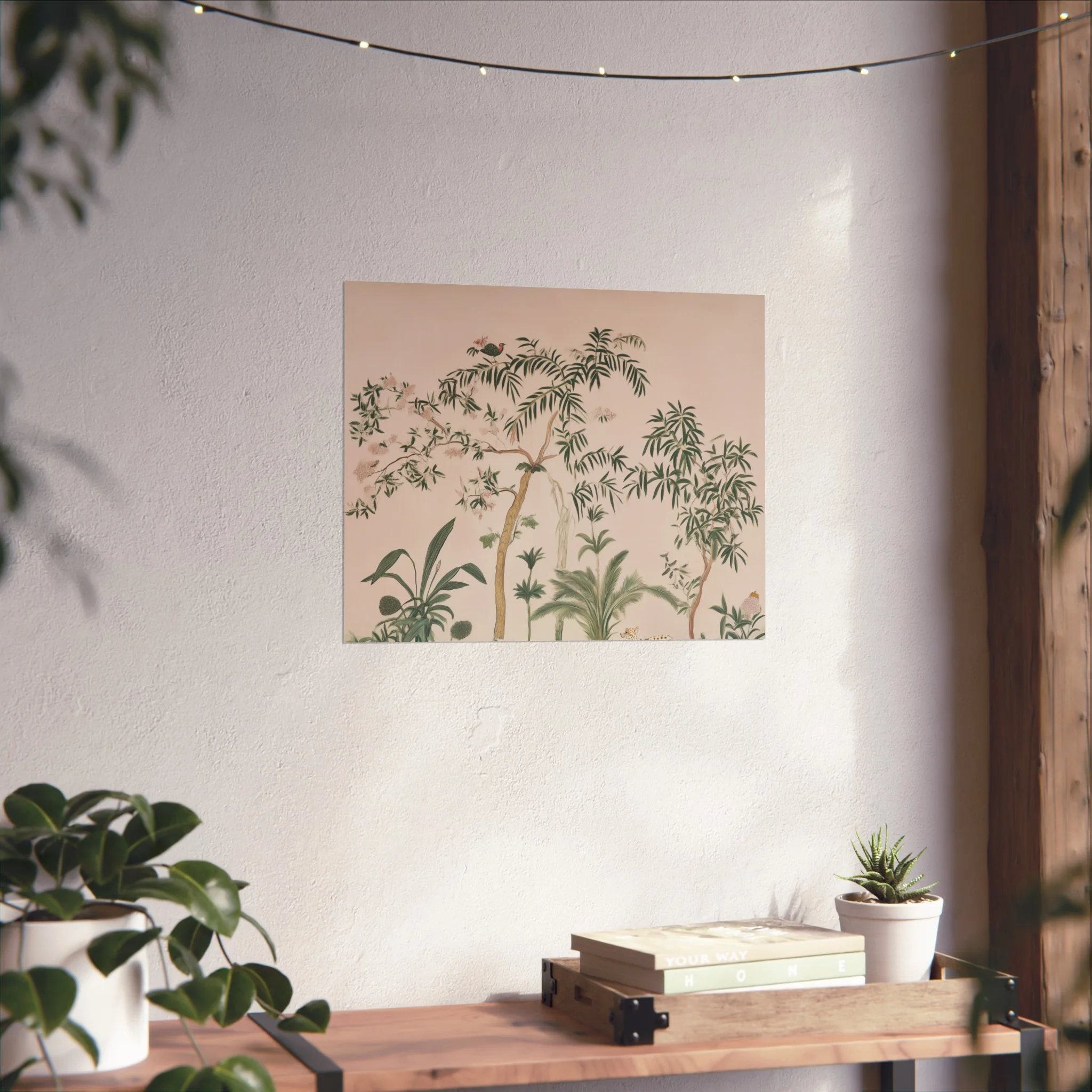 Tropical Whisper – Jungle Scene Fine Art Poster - Image 18