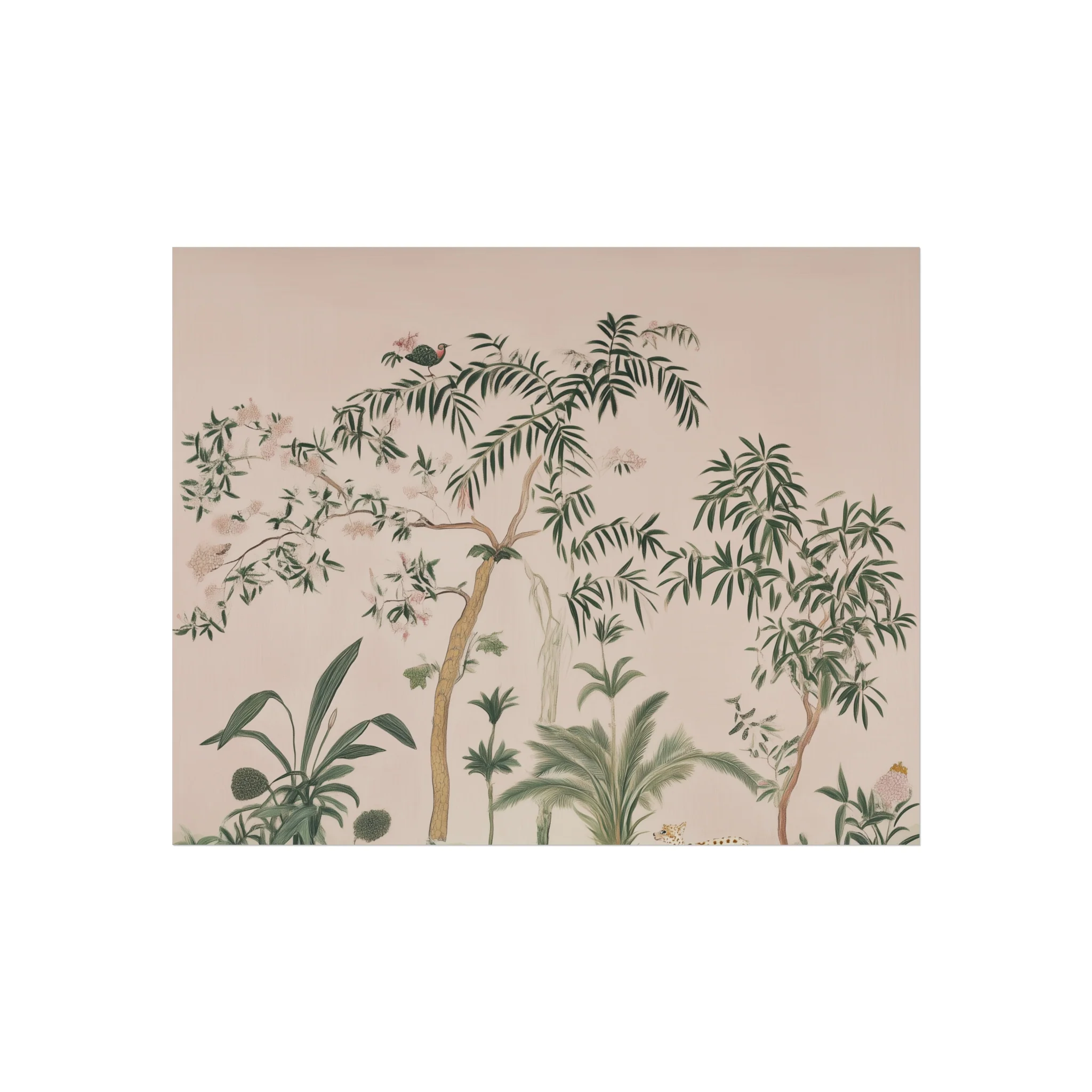 Tropical Whisper – Jungle Scene Fine Art Poster - Image 2