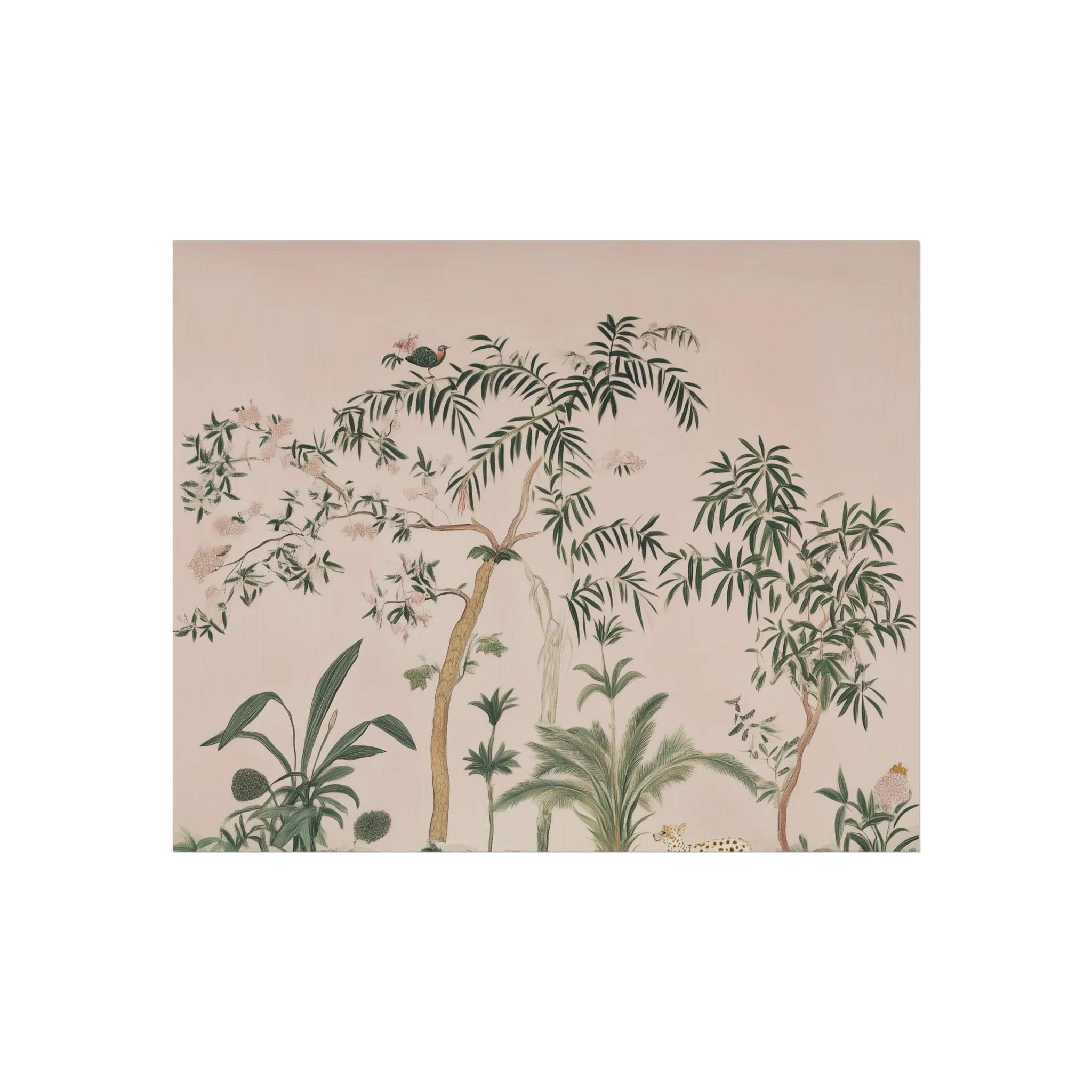 Tropical Whisper – Jungle Scene Fine Art Poster - Image 3