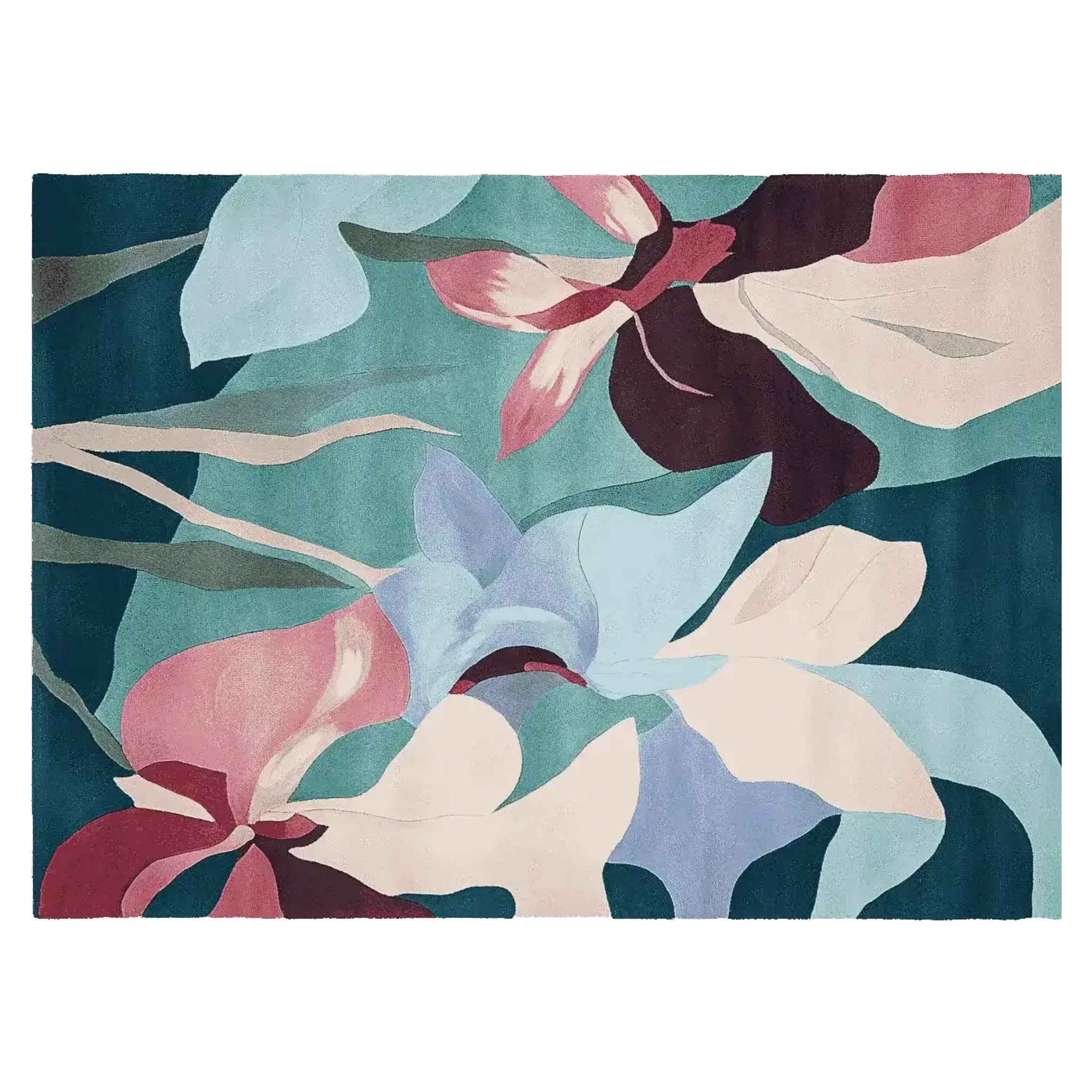 Twisted Blossom Field Hand Tufted Rug - Image 8