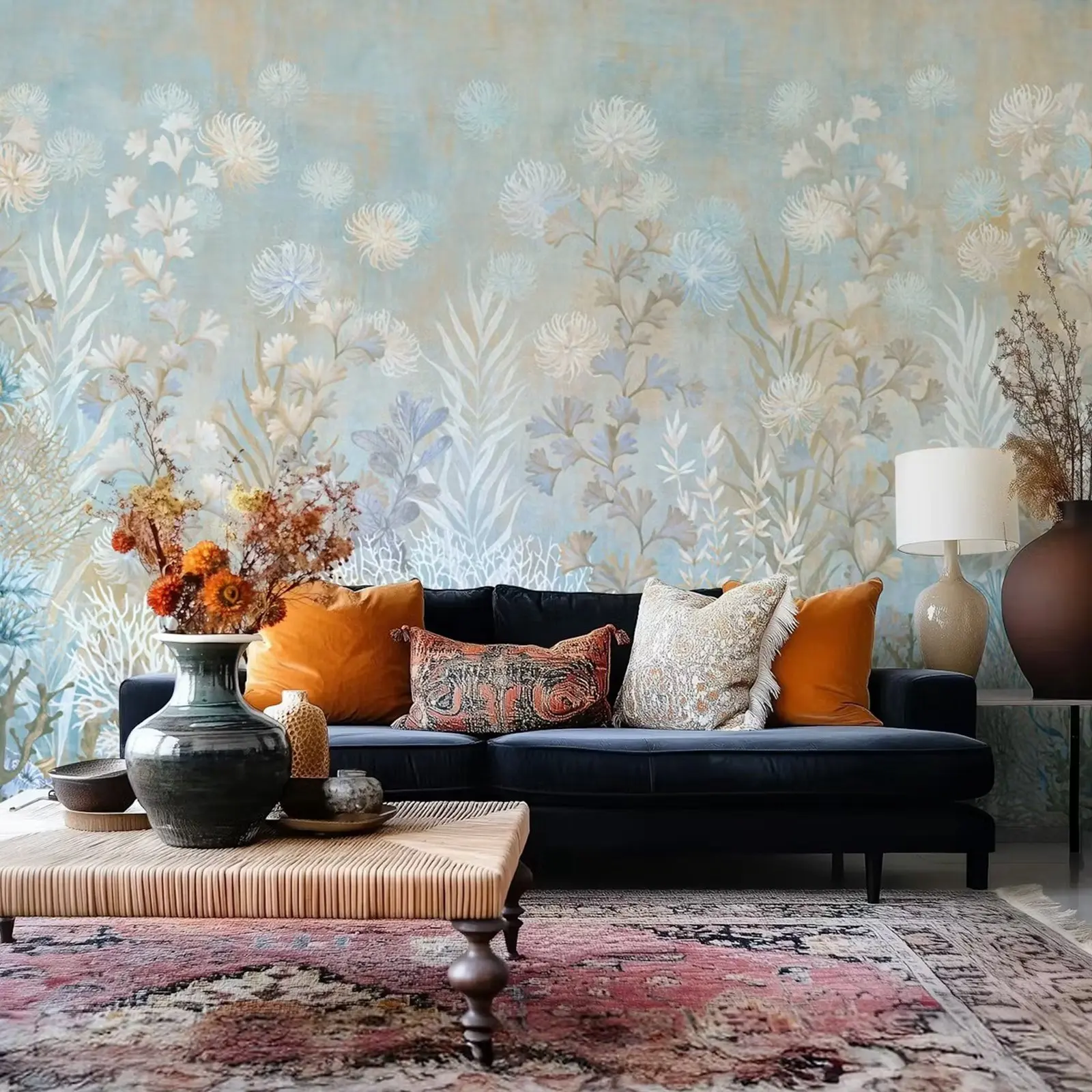 Underwater Coral Garden Mural - Image 3