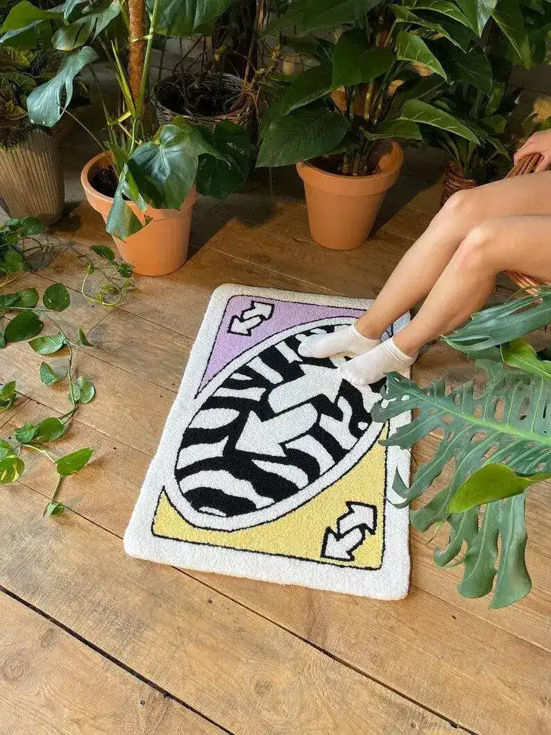 UNO Card Game Accent Rug - Image 4