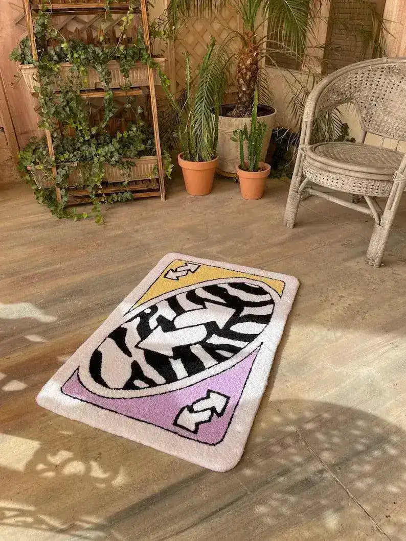 UNO Card Game Accent Rug - Image 6