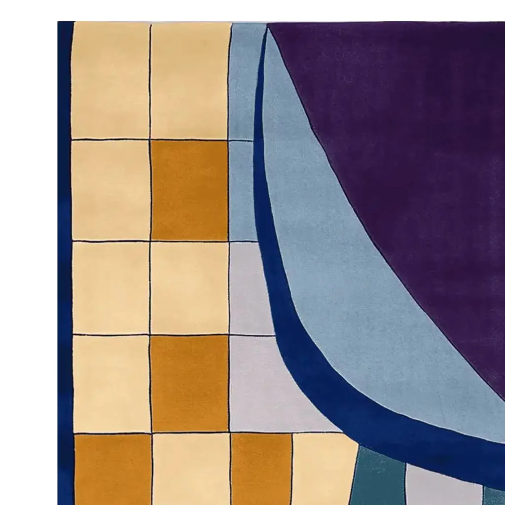 Urban Mosaic Hand Tufted Rug - Image 5