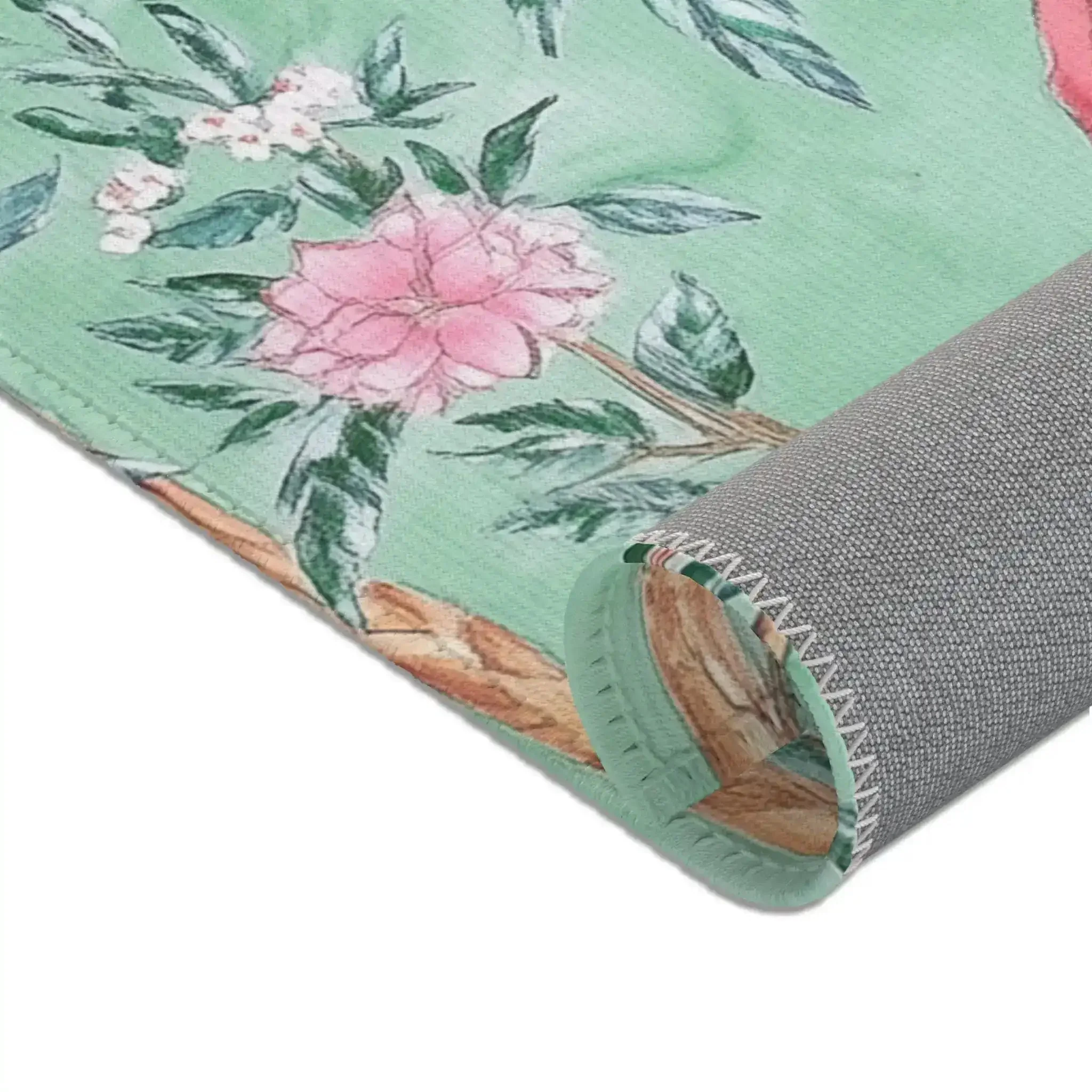 Verdant Birds & Blossoms Accent Rug - Image 7