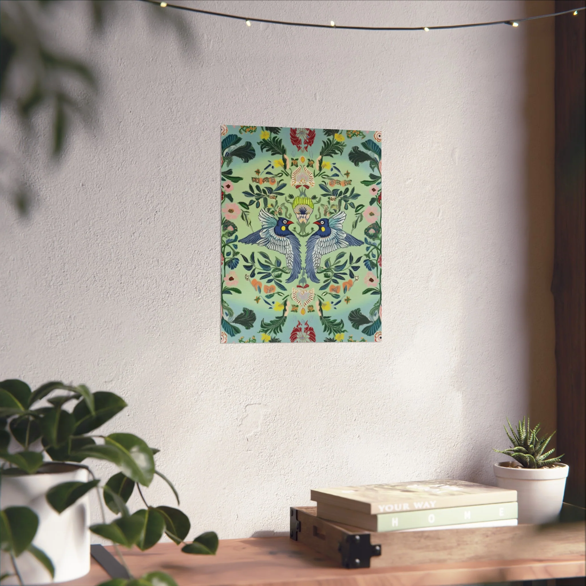 Verdant Falcon Fine Art Poster - Image 24