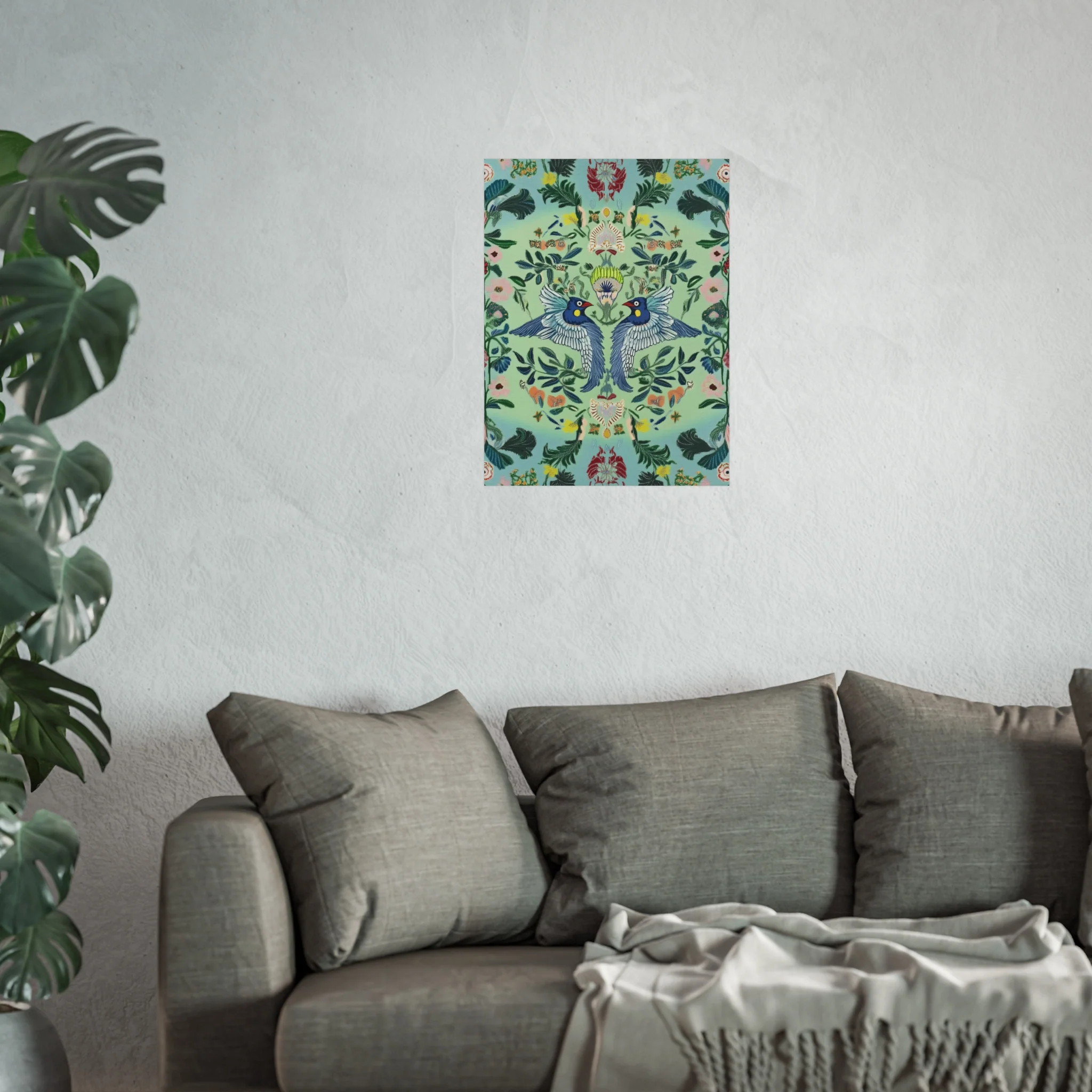 Verdant Falcon Fine Art Poster - Image 35