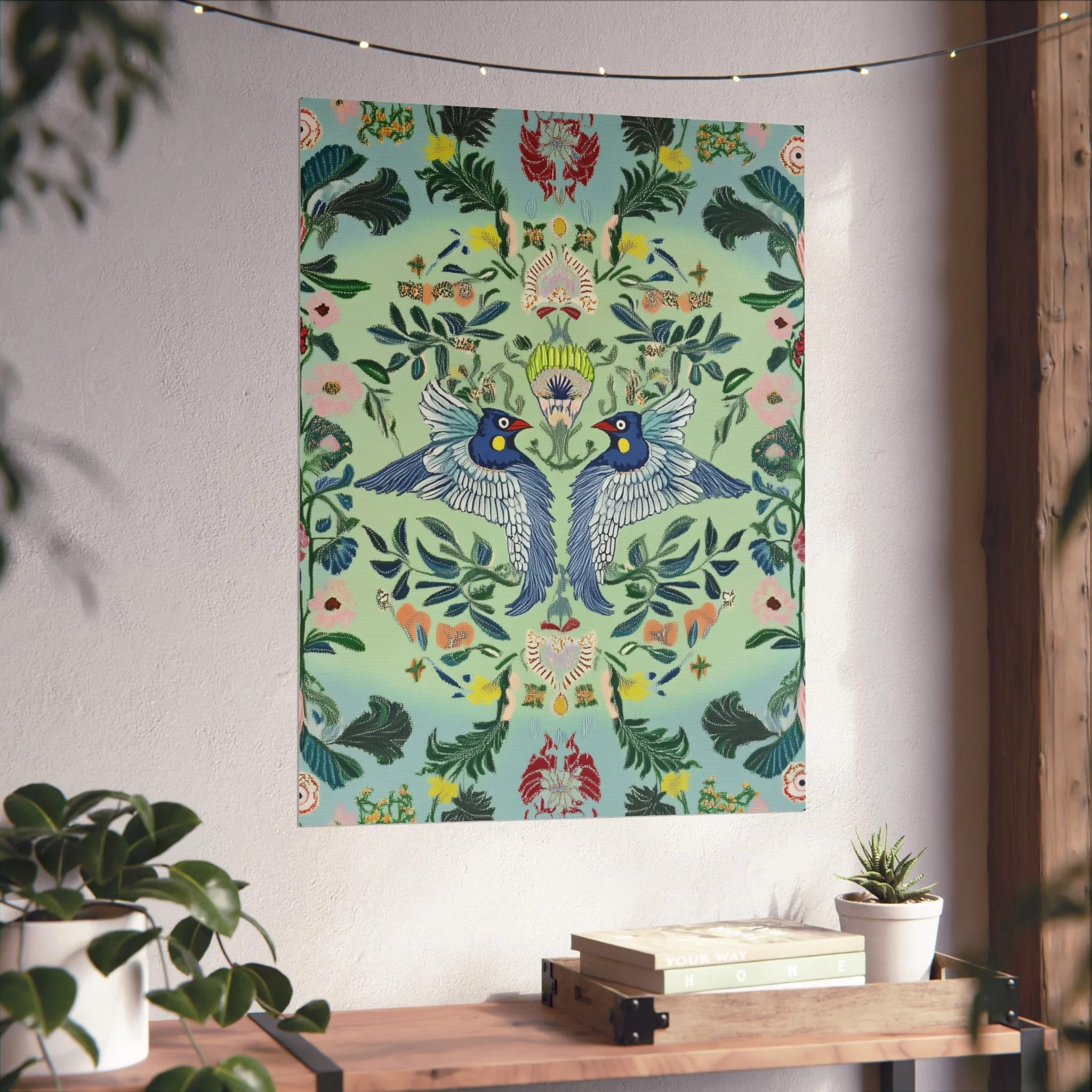 Verdant Falcon Fine Art Poster - Image 42