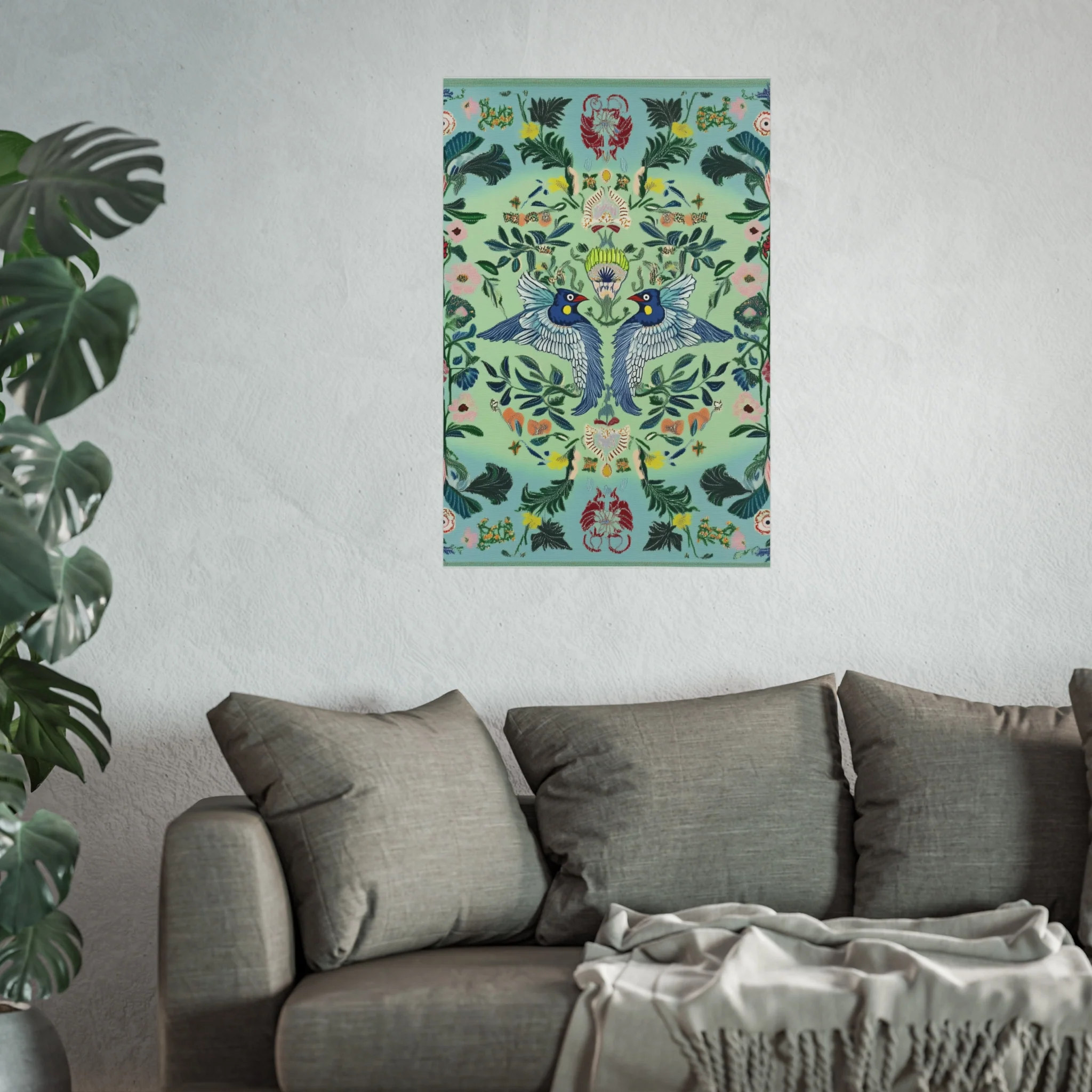 Verdant Falcon Fine Art Poster - Image 43