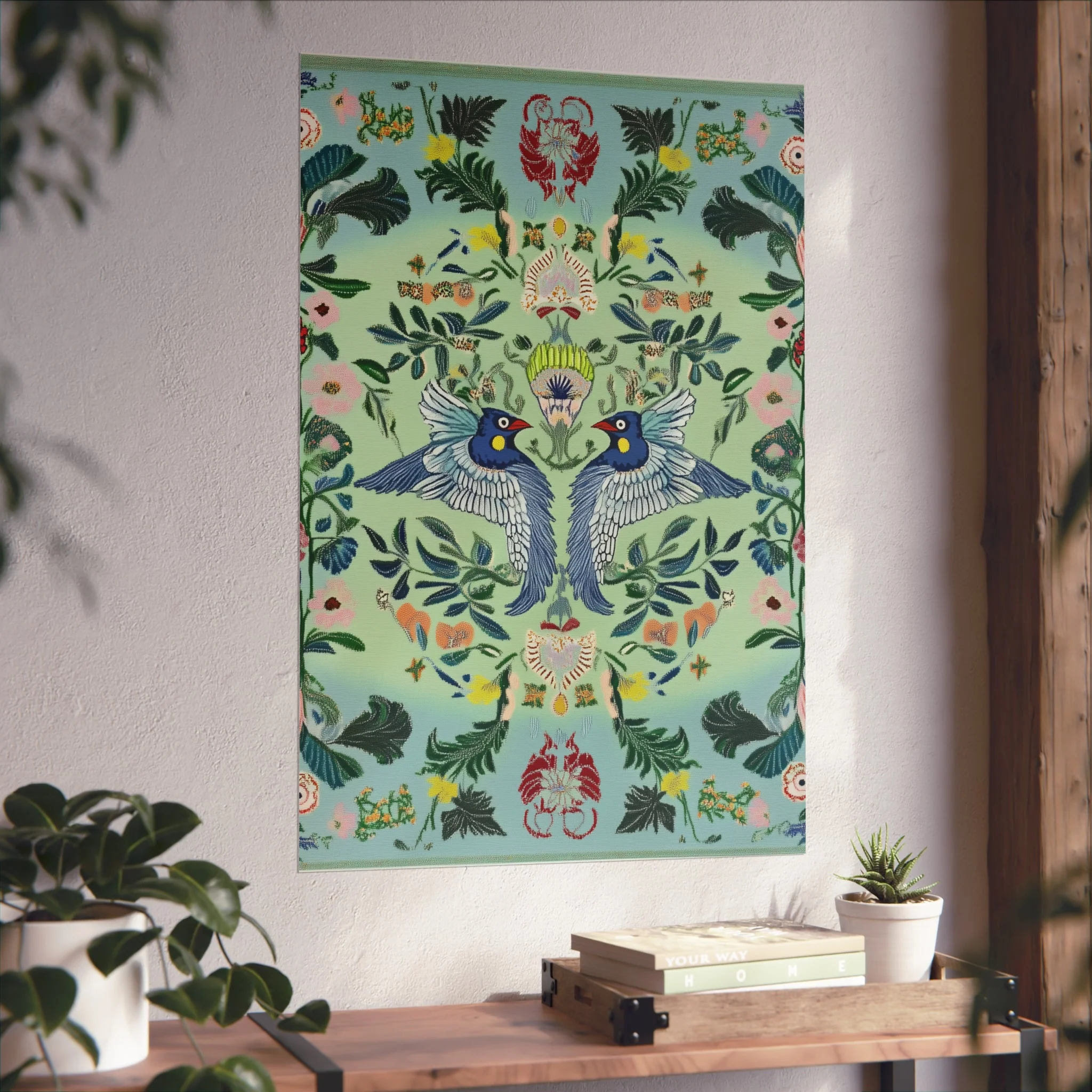 Verdant Falcon Fine Art Poster - Image 44