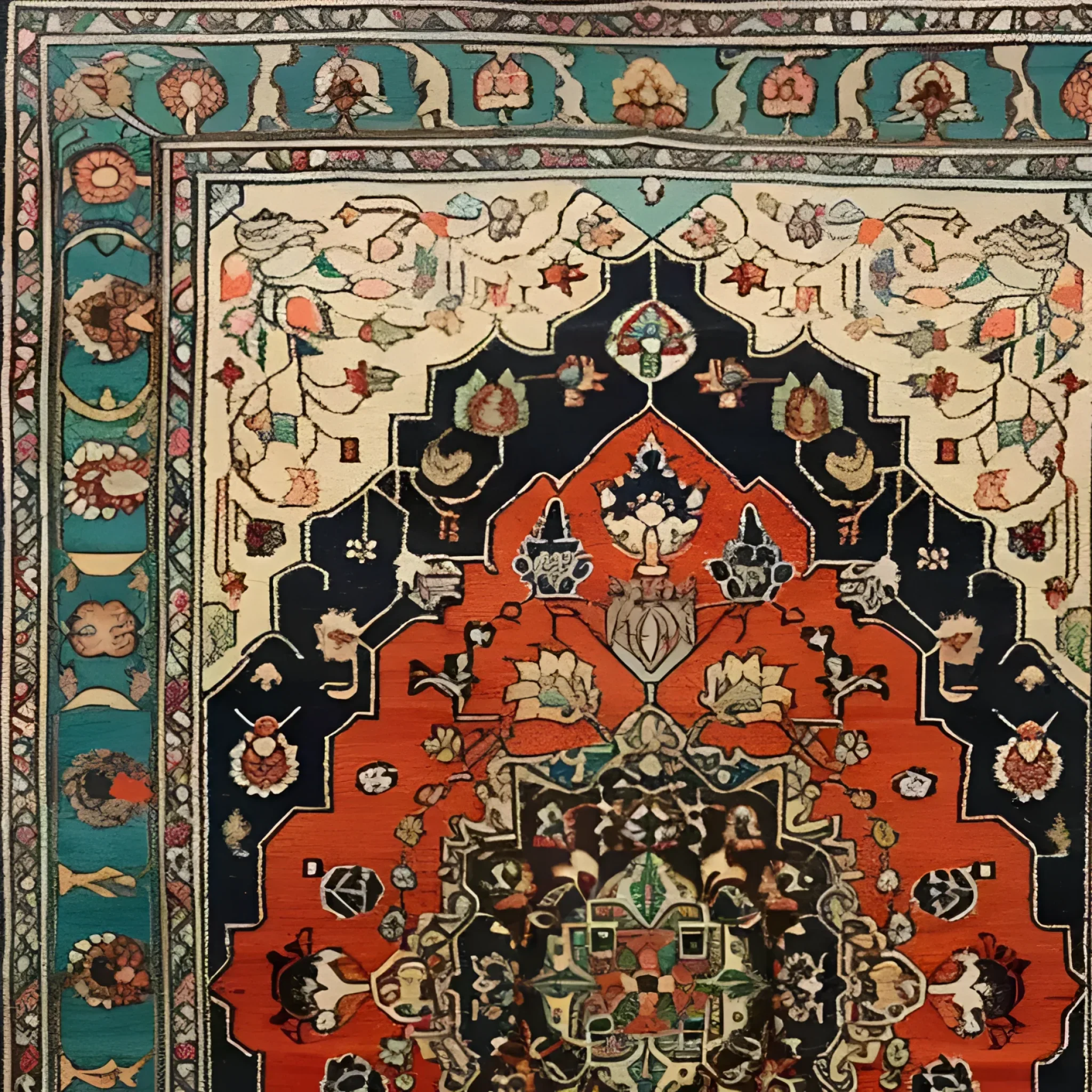 Verdant Haven Hand Knotted Area Rug - Image 6