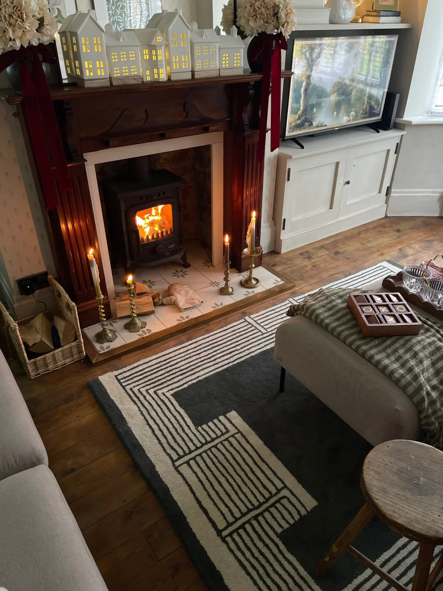 Verdant Sanctuary Hand Tufted Wool Rug - Image 6