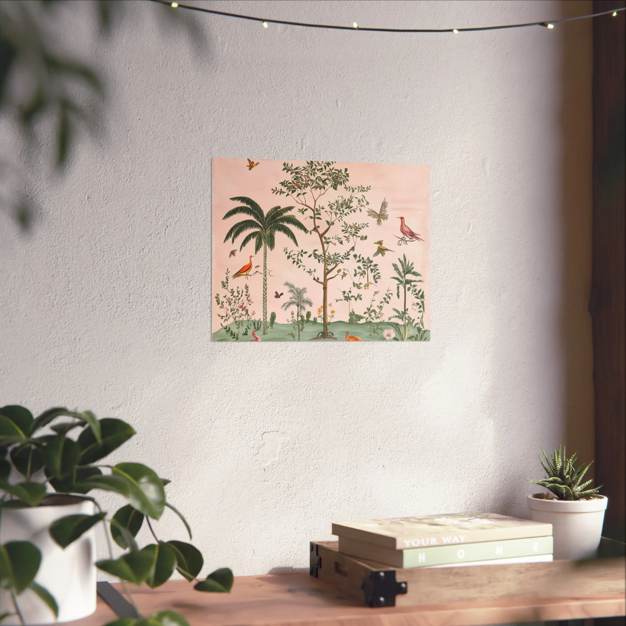 Verdant Tropical Birds Fine Art Poster - Image 32