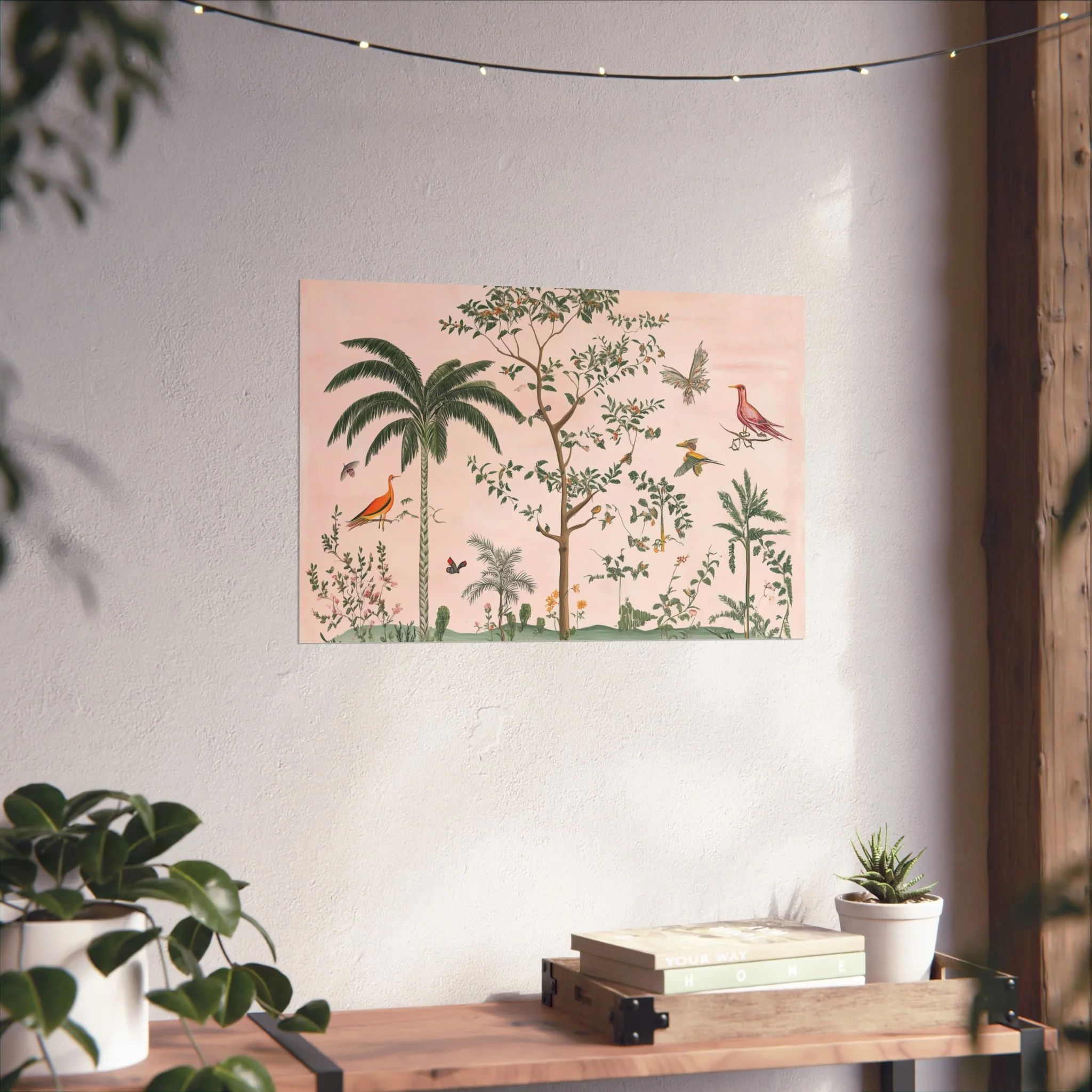 Verdant Tropical Birds Fine Art Poster - Image 38