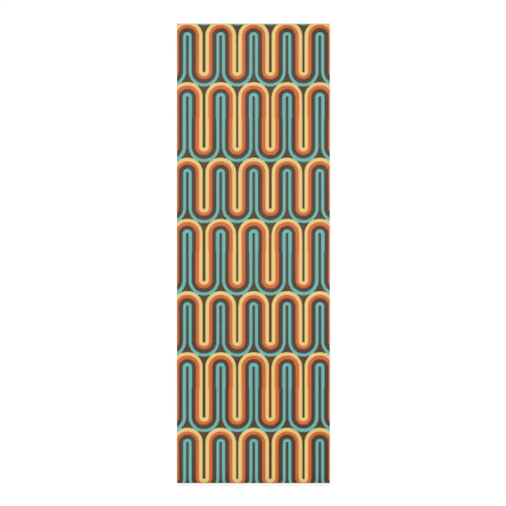 Vibrant Waves Foam Yoga Mat