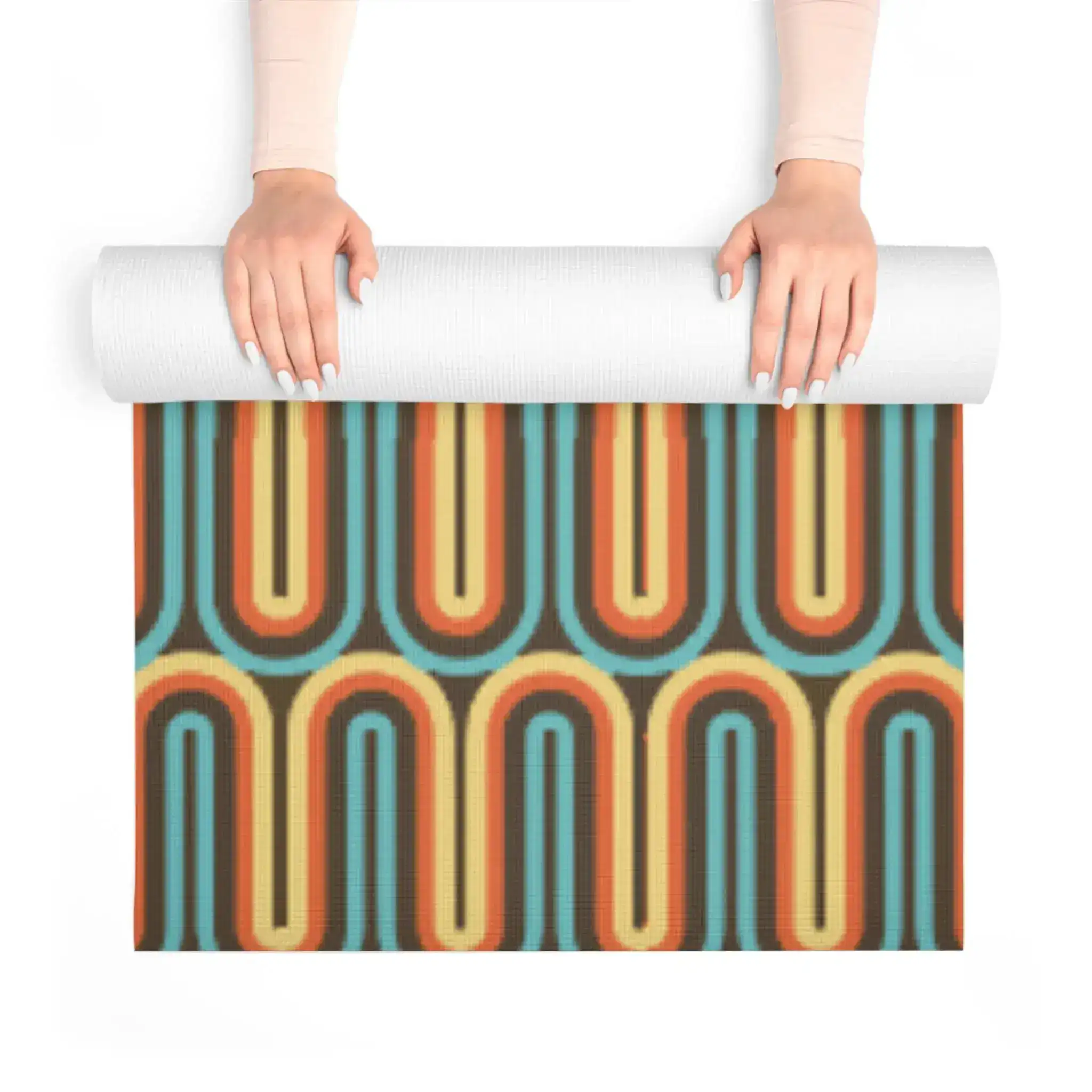 Vibrant Waves Foam Yoga Mat - Image 4