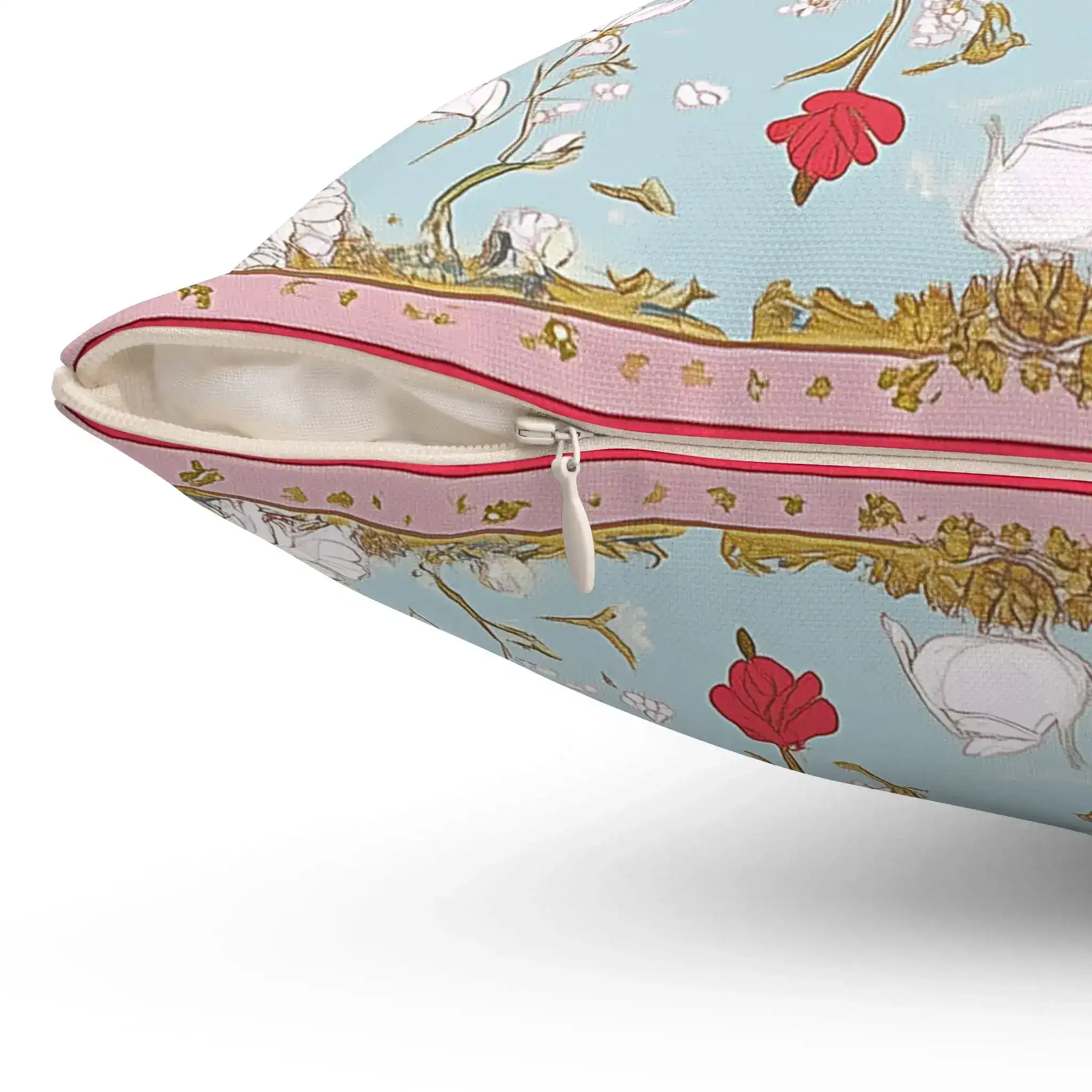 Victorian Sky Garden Throw Pillow - Image 2