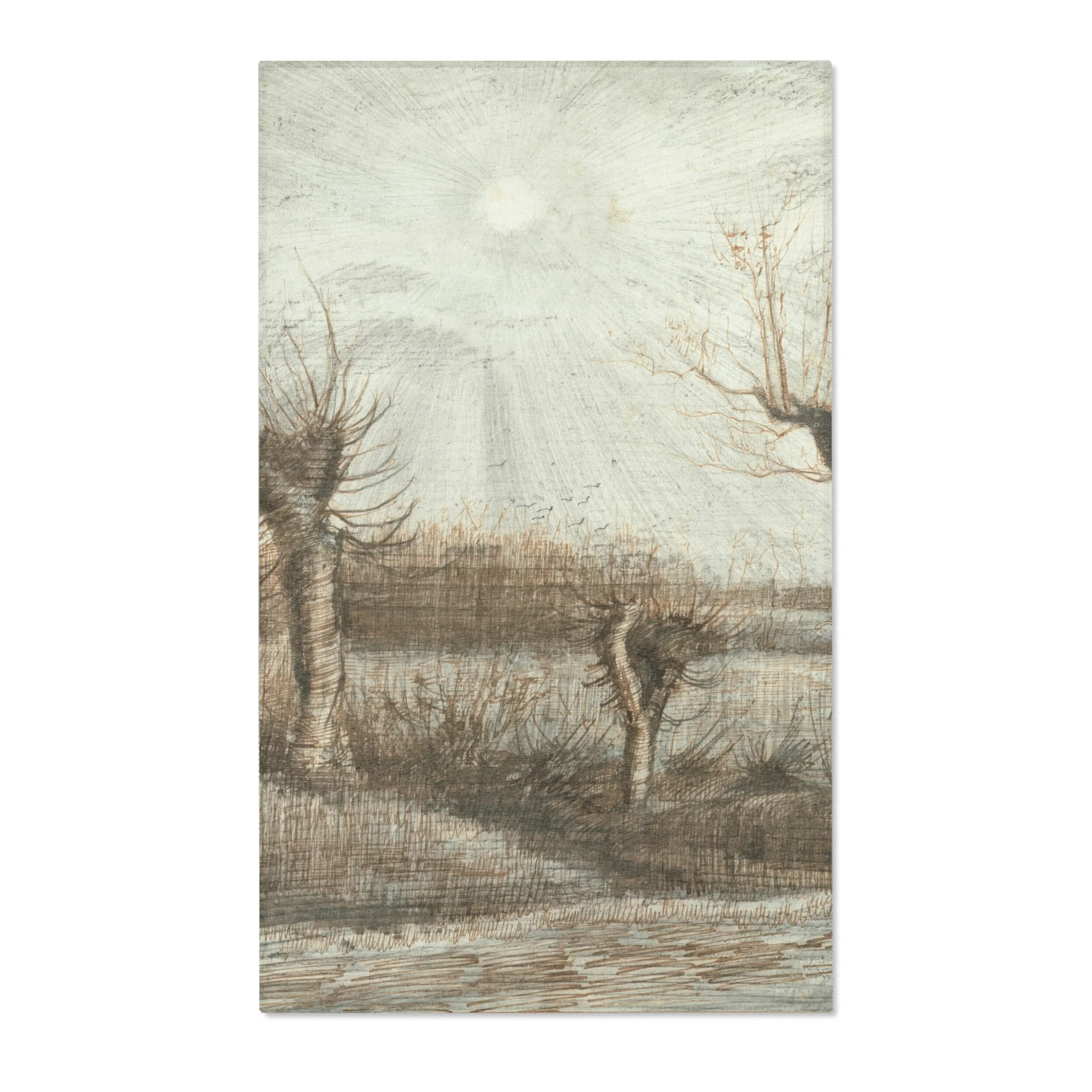 Vincent van Gogh - Tetards (Pollards) | Area Rug - Image 15