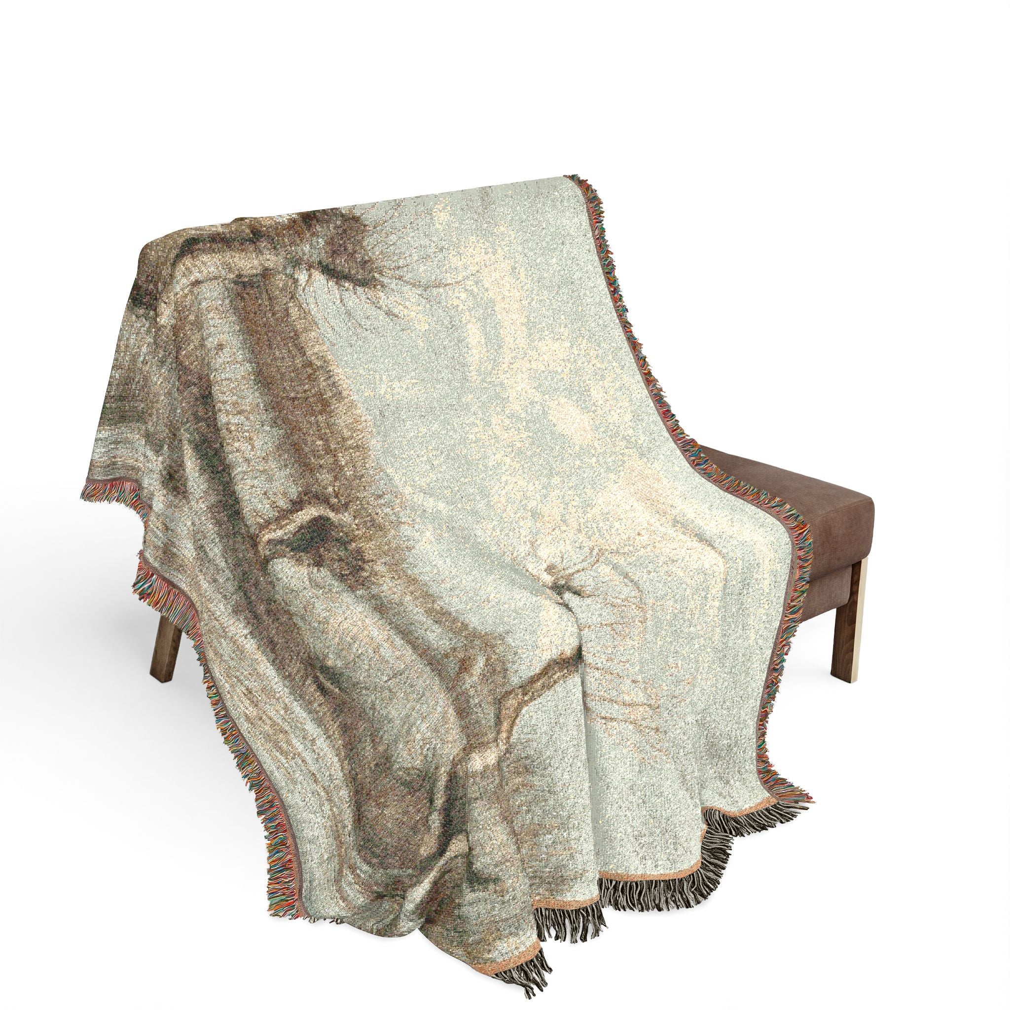 Vincent van Gogh - Tetards (Pollards) | Woven Tapestry Blanket - Image 3
