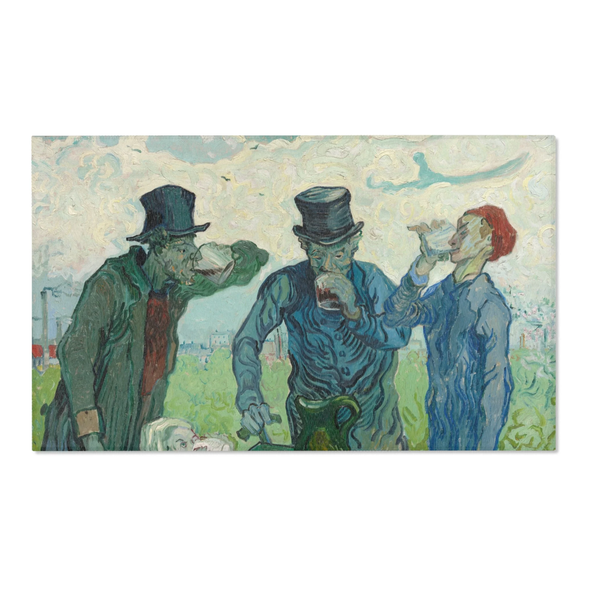 Vincent van Gogh - The Drinkers | Area Rug - Image 5