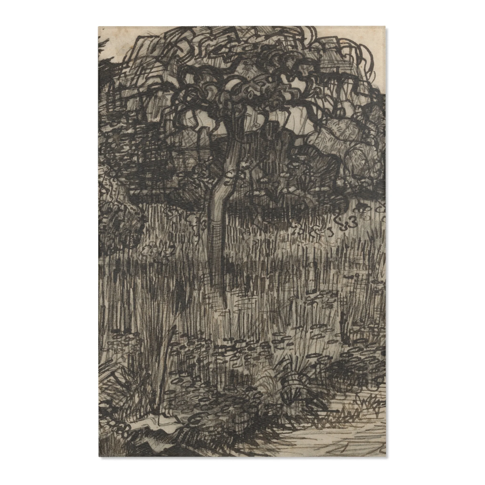 Vincent van Gogh - Weeping Tree | Area Rug - Image 3