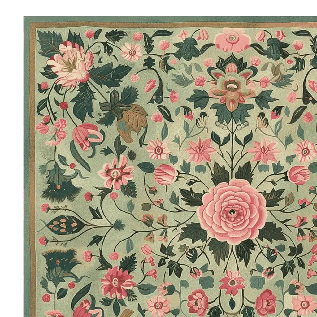 Vinework Blossom Field Hand Tufted Rug - Image 5