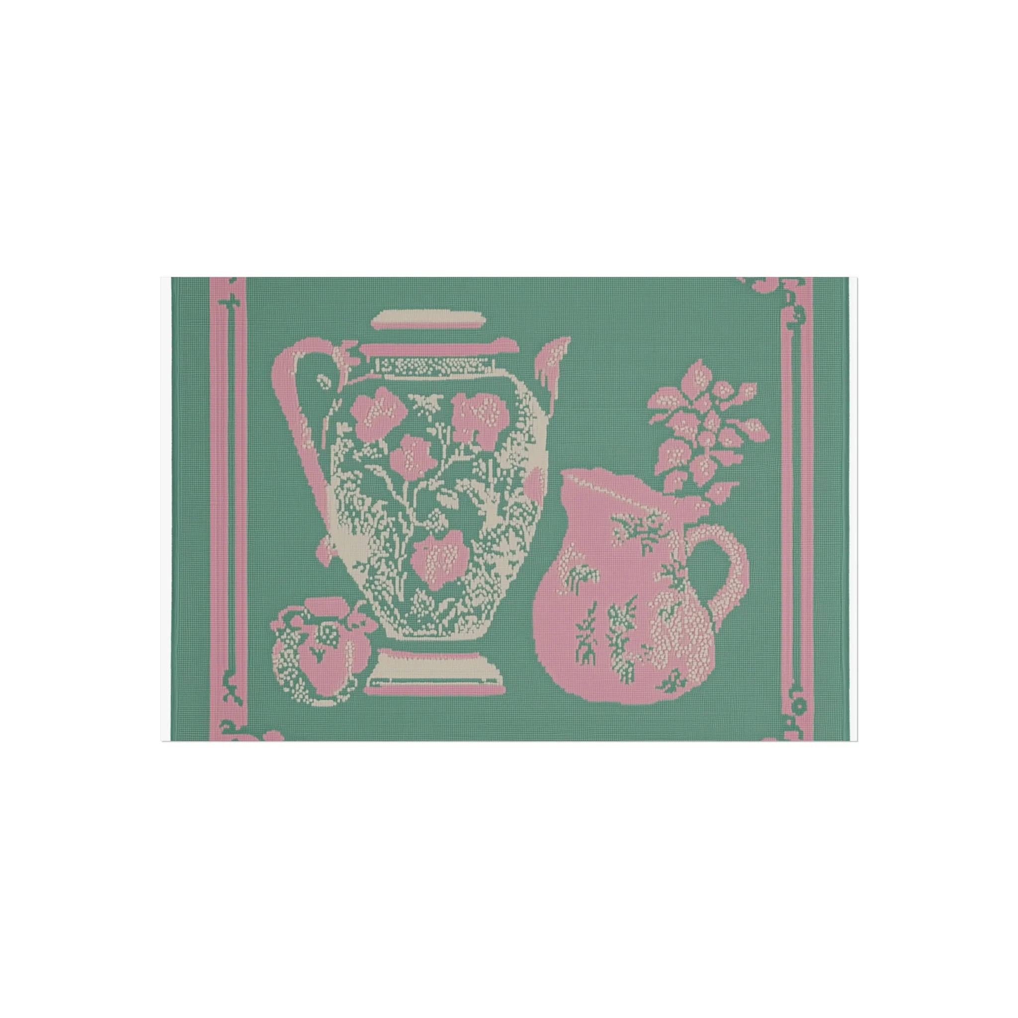 Vintage Floral Pitchers Fine Art Poster - Image 14