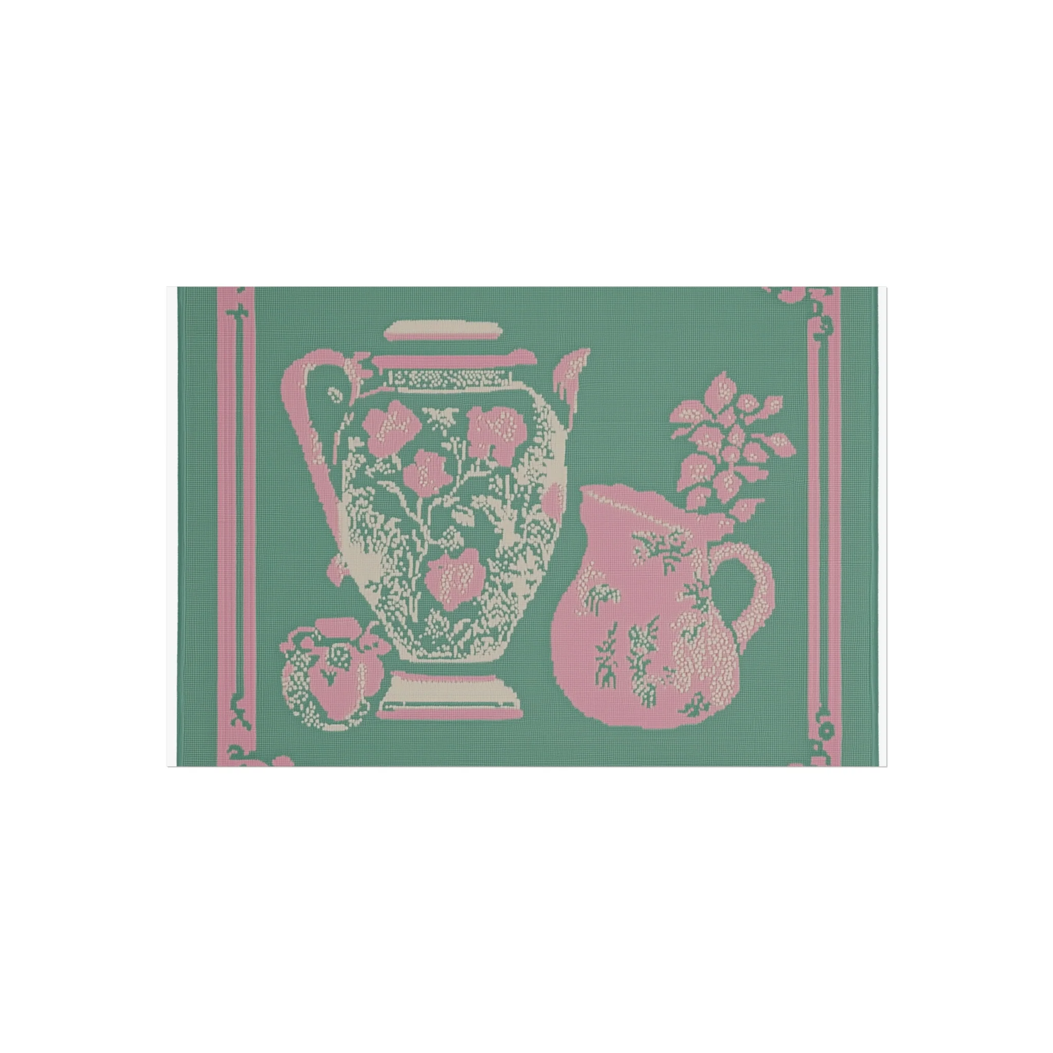 Vintage Floral Pitchers Fine Art Poster - Image 16