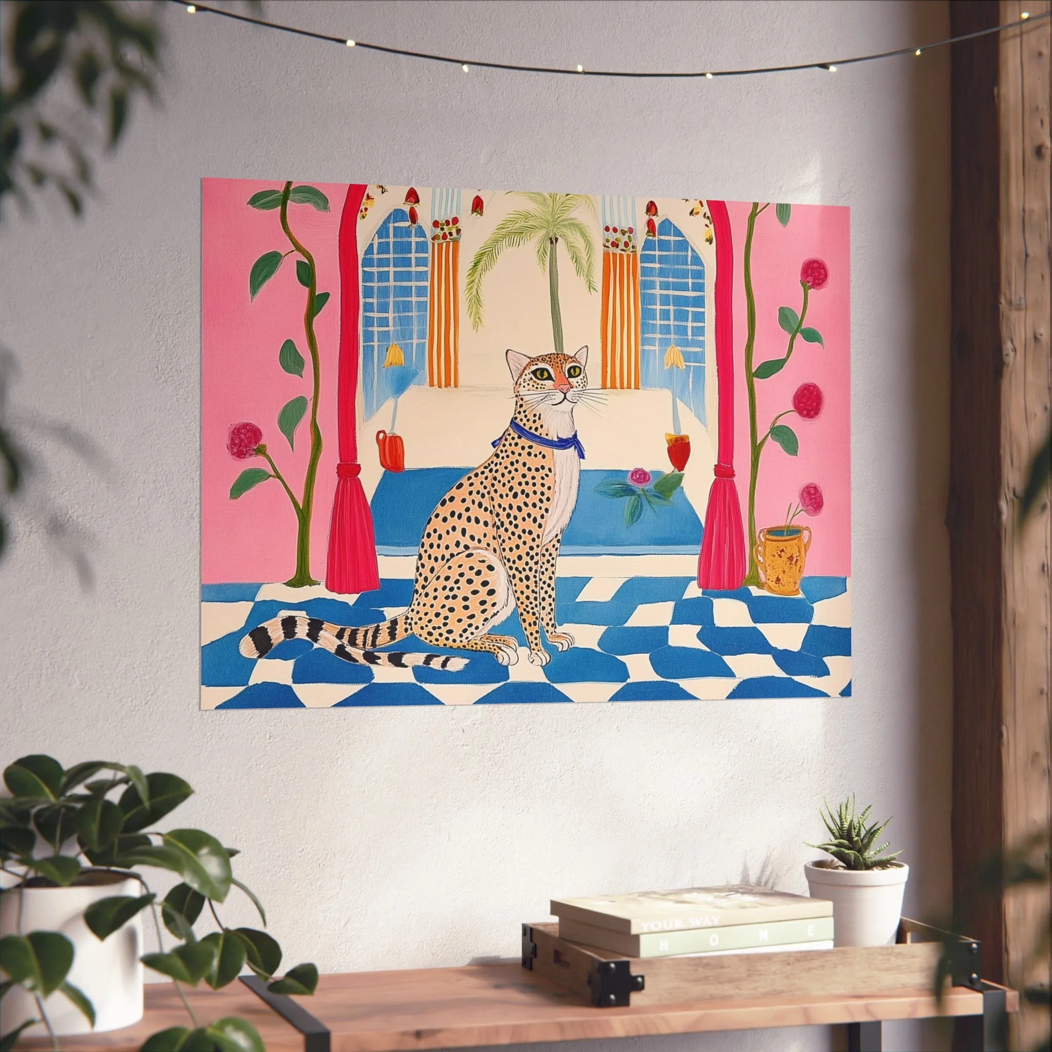 Vintage Leopard Fine Art Poster - Image 28