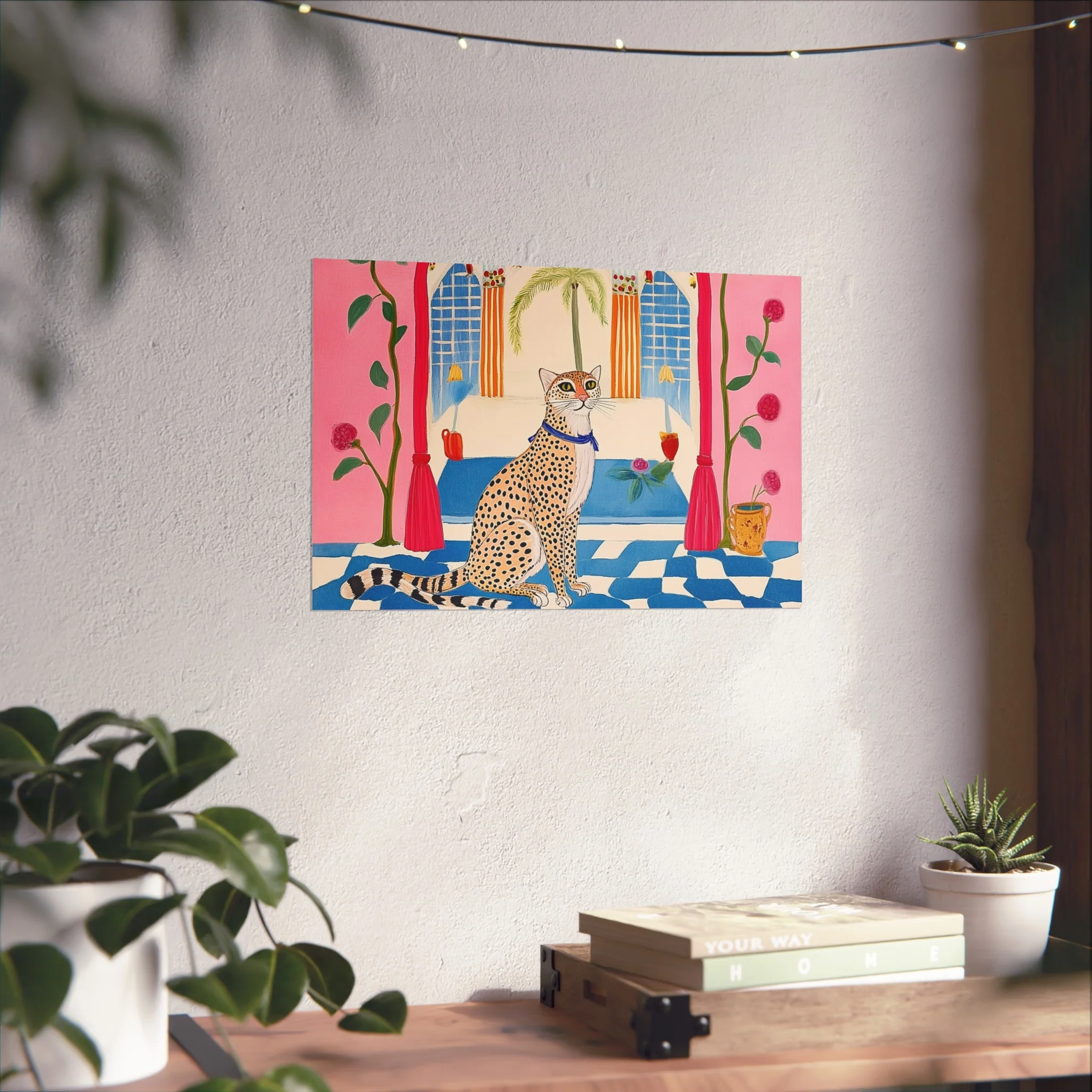 Vintage Leopard Fine Art Poster - Image 36