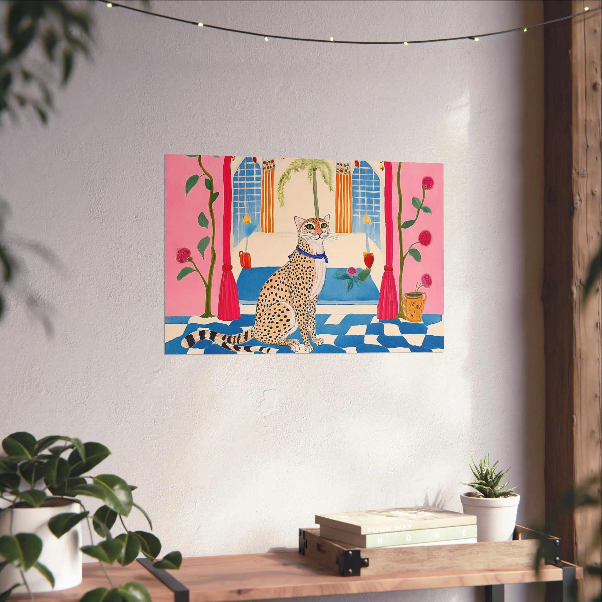 Vintage Leopard Fine Art Poster - Image 38