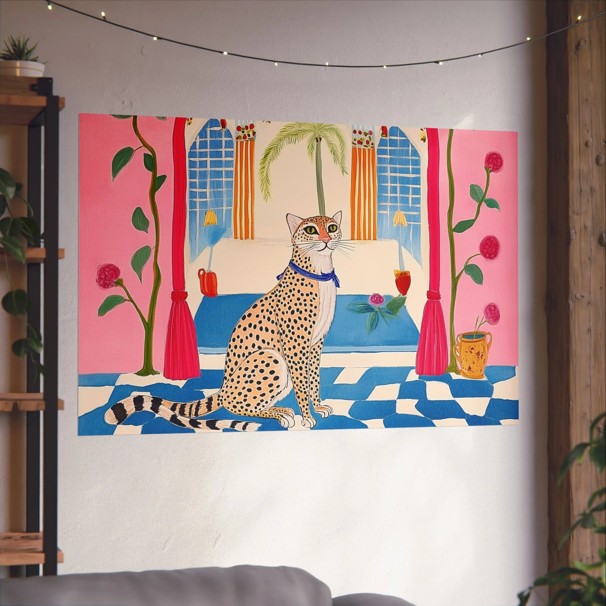 Vintage Leopard Fine Art Poster - Image 48