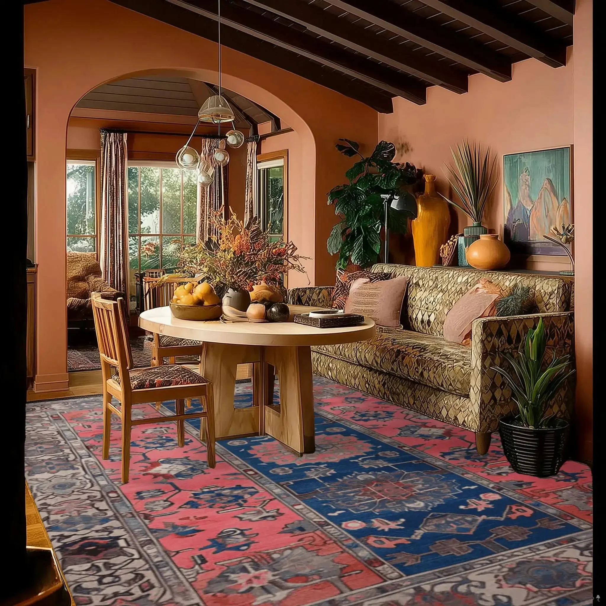 Vintage Radiance Hand Knotted Rug - Image 4