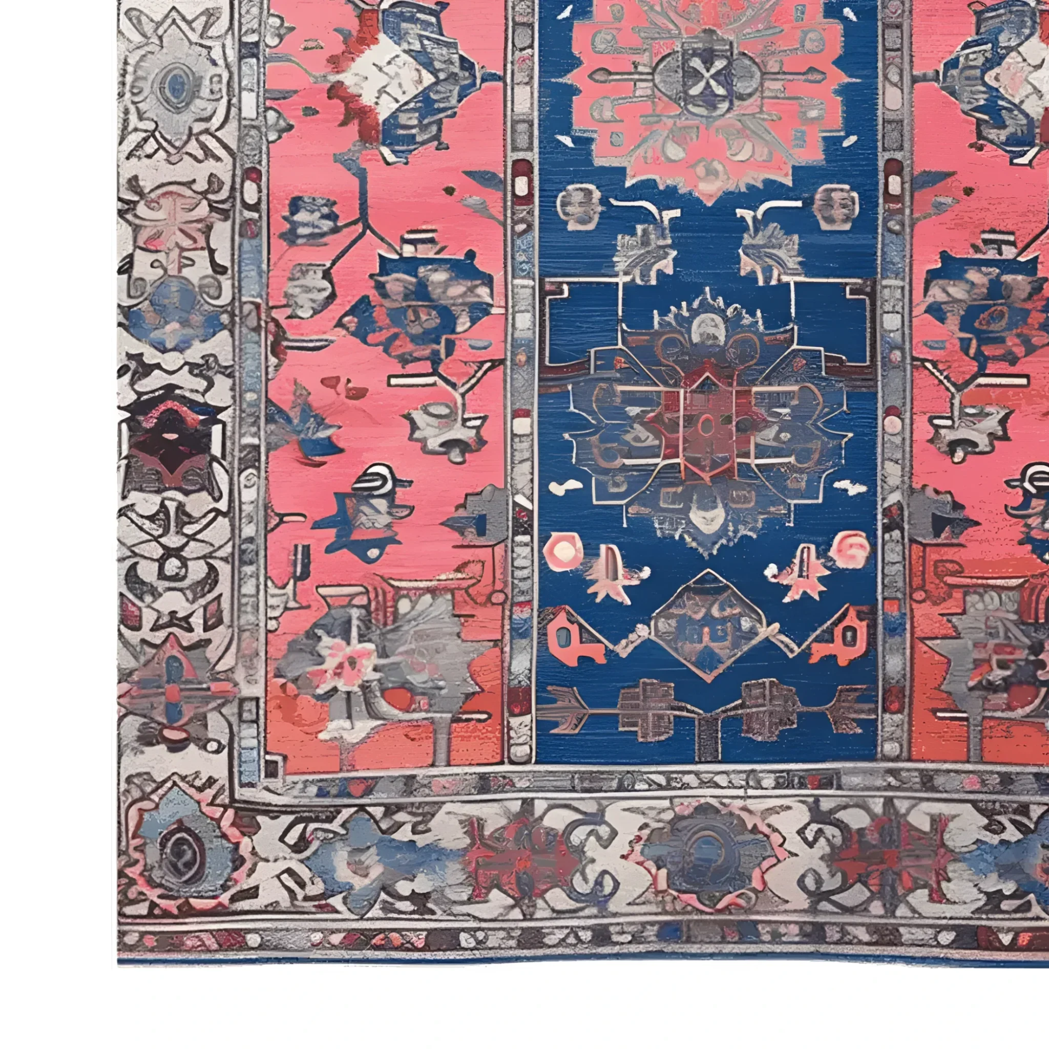 Vintage Radiance Hand Knotted Rug - Image 7