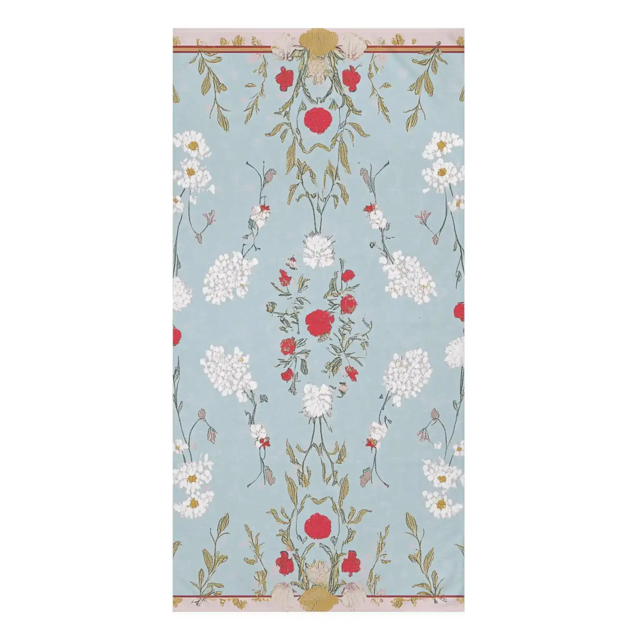 Vintage Rose Tapestry Bath Towel