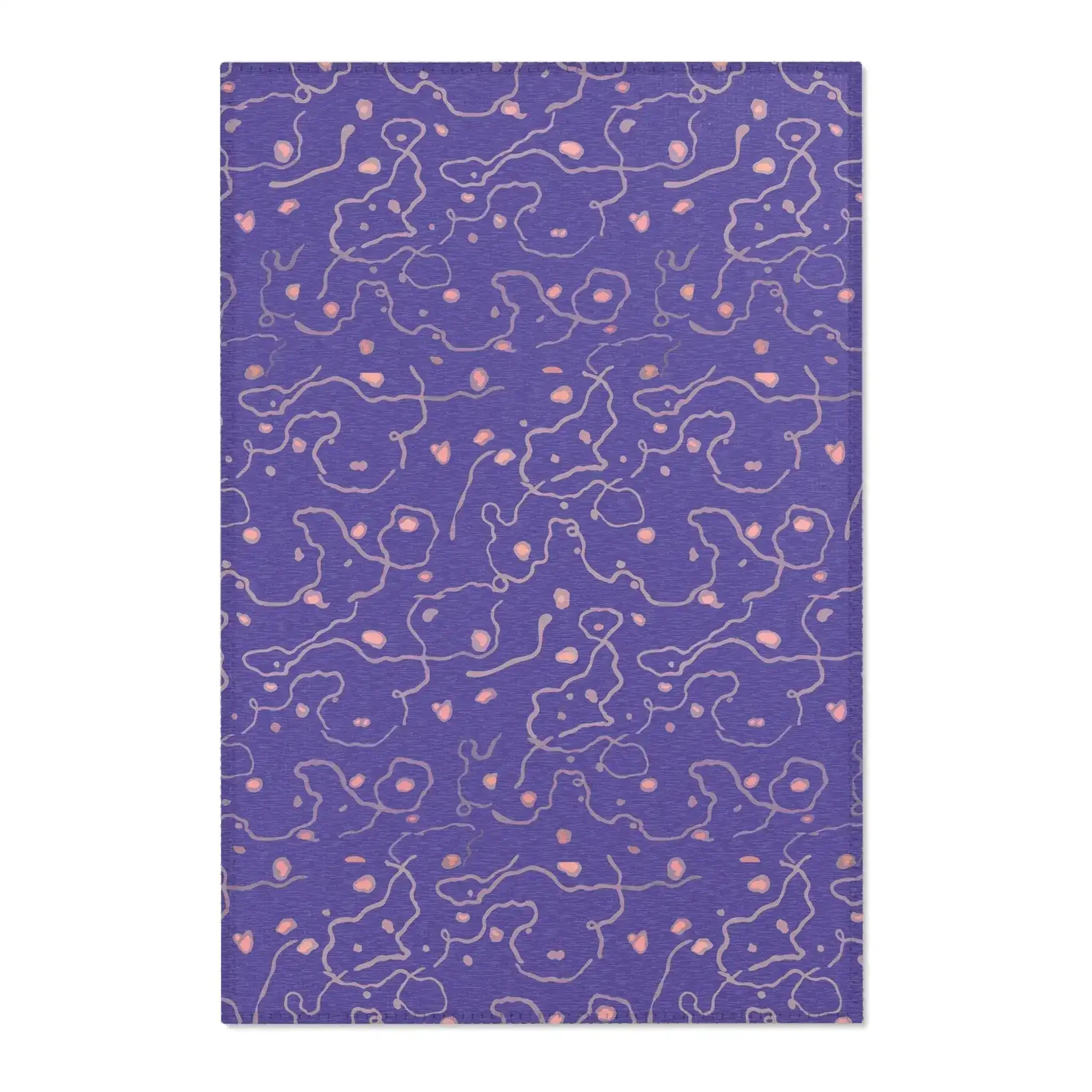 Violet Blossom Drift Accent Rug - Image 2