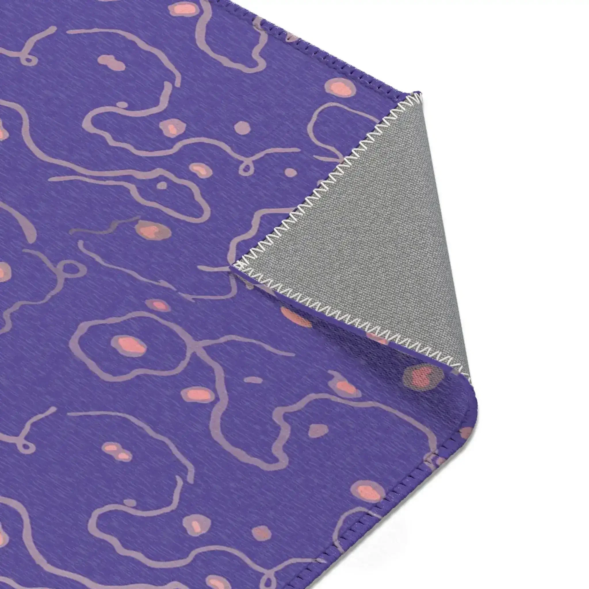 Violet Blossom Drift Accent Rug - Image 5