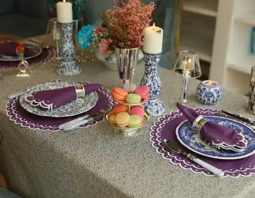 Violet Vigor Placemats - Image 4