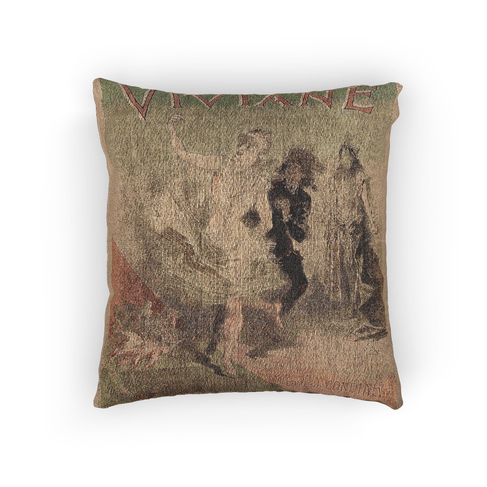 viviane-jules-cheret | Woven Pillow - Image 3
