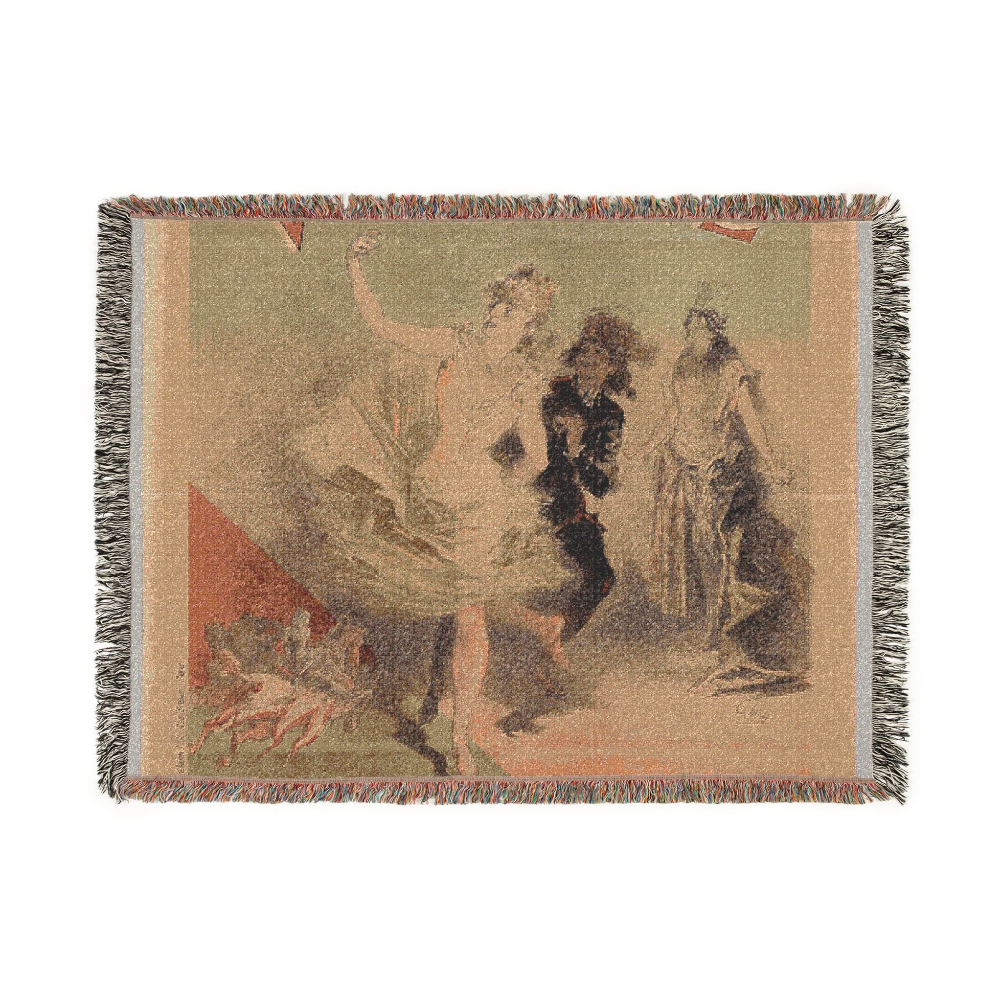 viviane-jules-cheret | Woven Tapestry Blanket - Image 10