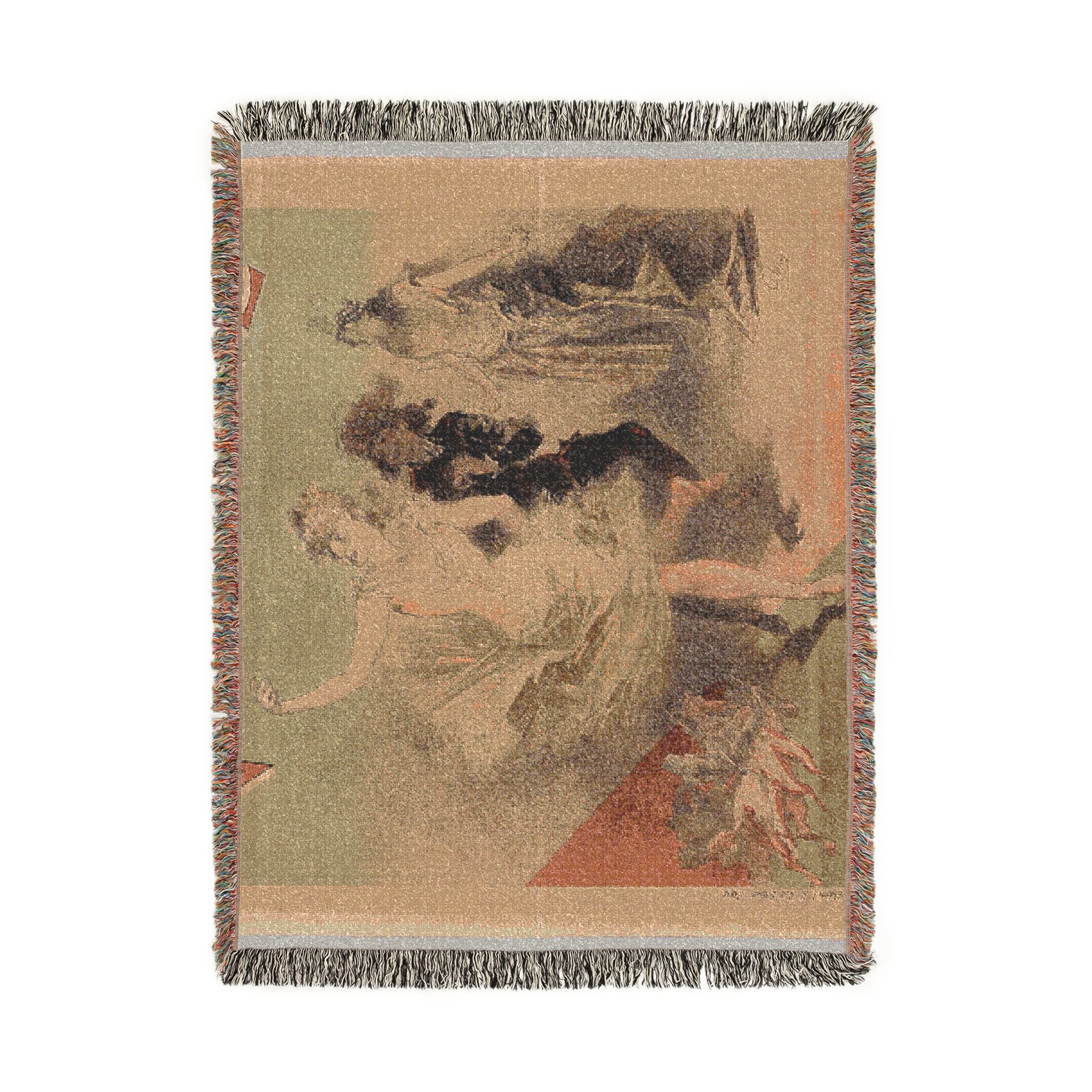 viviane-jules-cheret | Woven Tapestry Blanket - Image 11