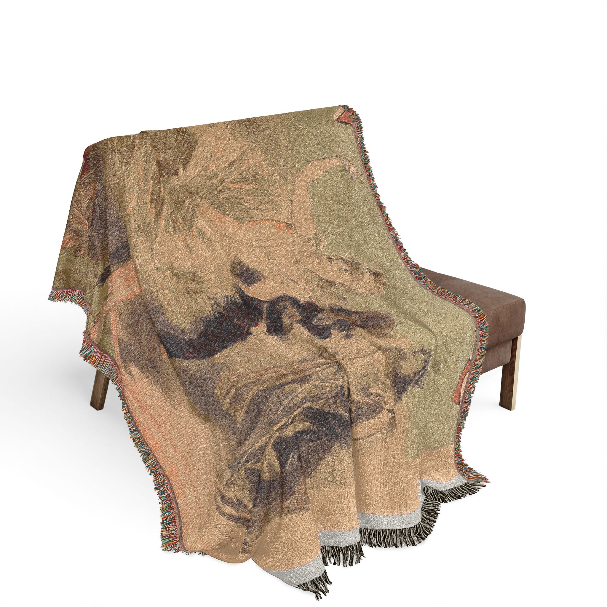 viviane-jules-cheret | Woven Tapestry Blanket - Image 3