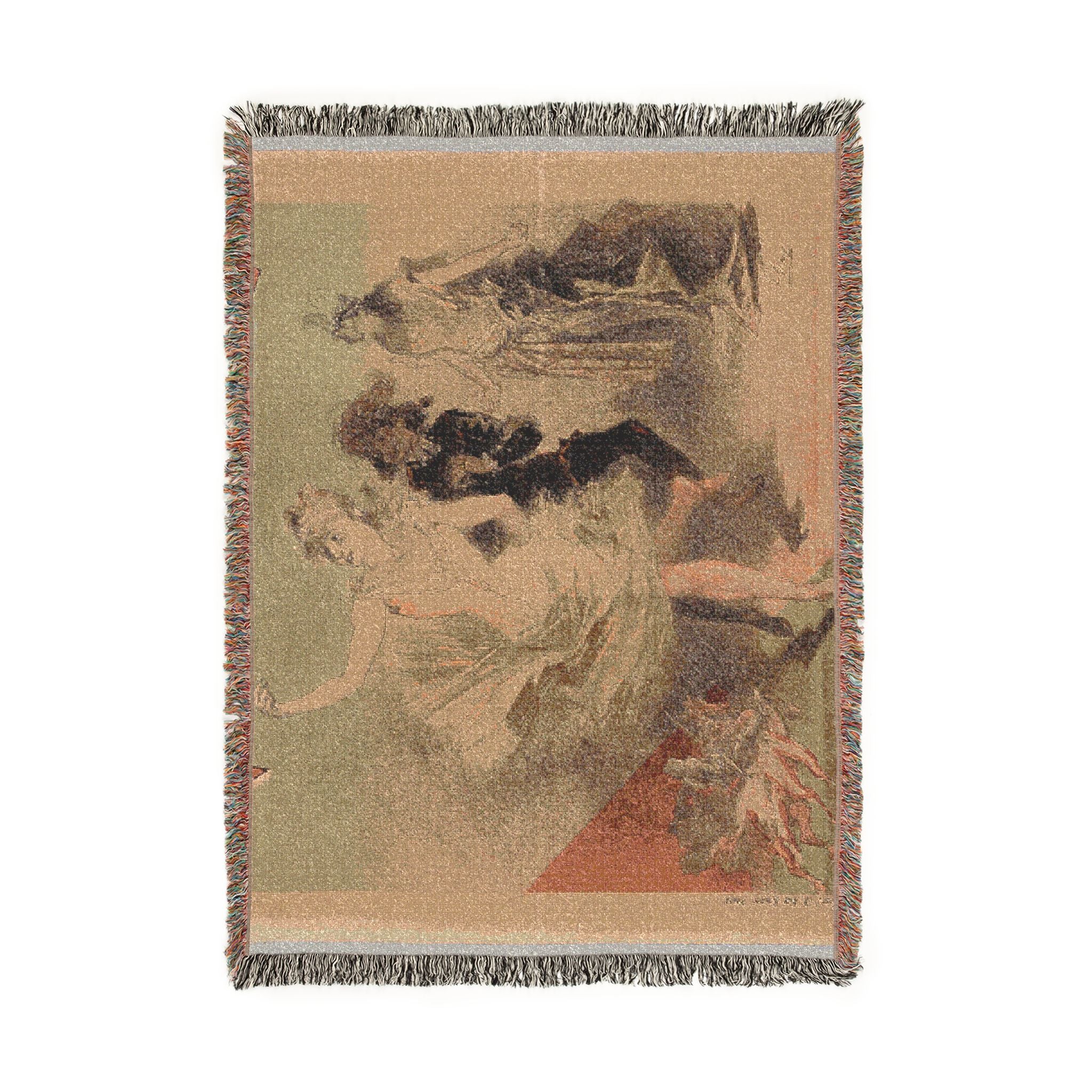 viviane-jules-cheret | Woven Tapestry Blanket - Image 6