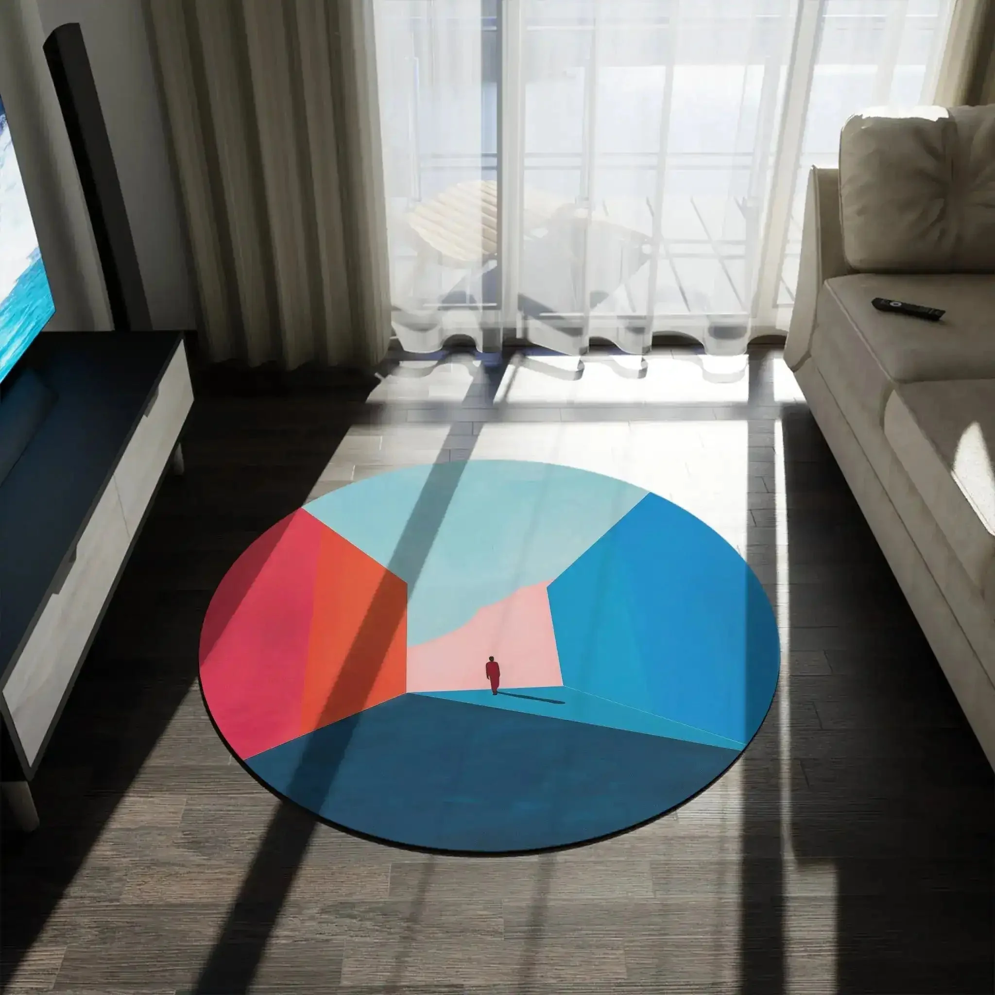 Void Walk Round Rug - Image 4