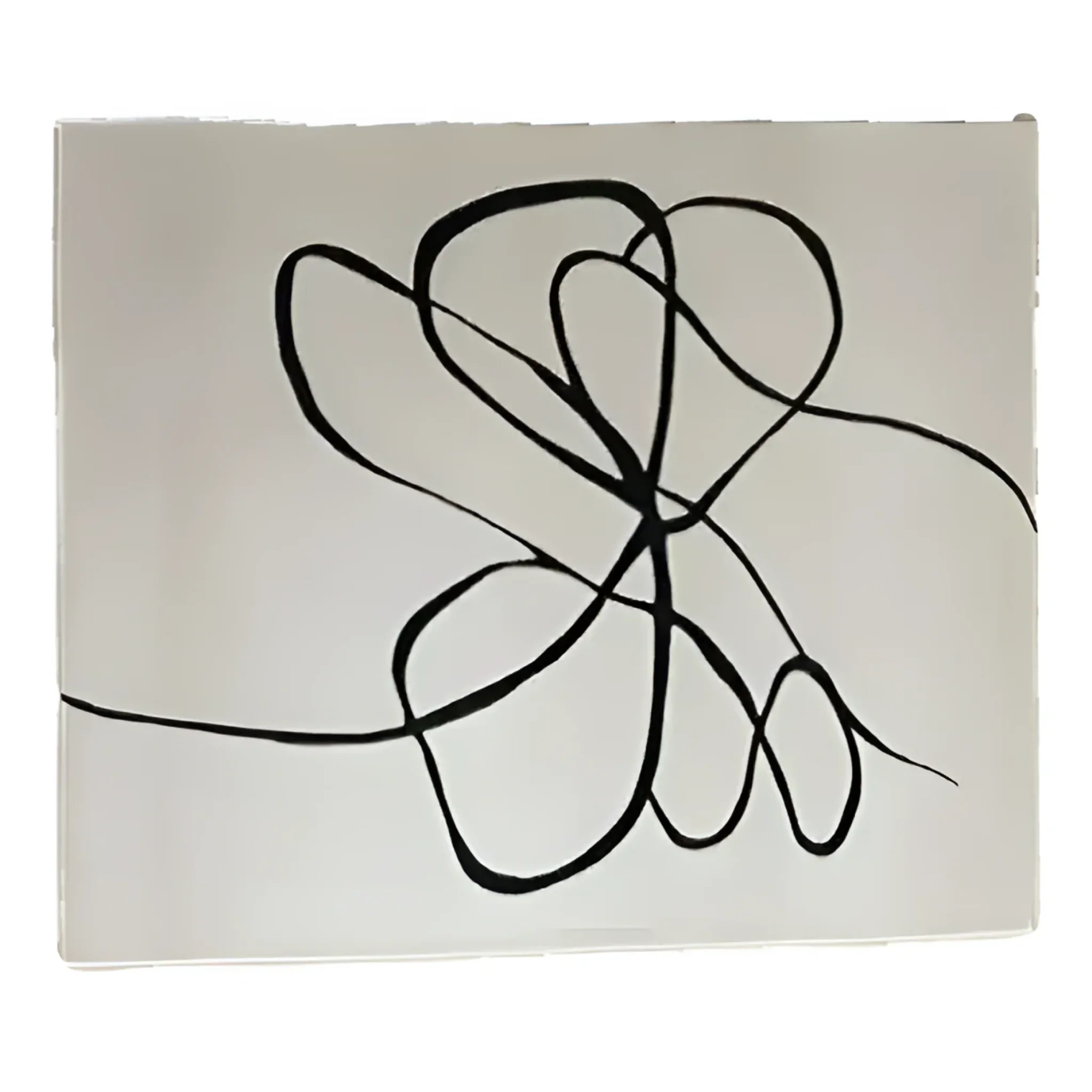Wandering Lines Hand Knotted Wool Rug - Image 3