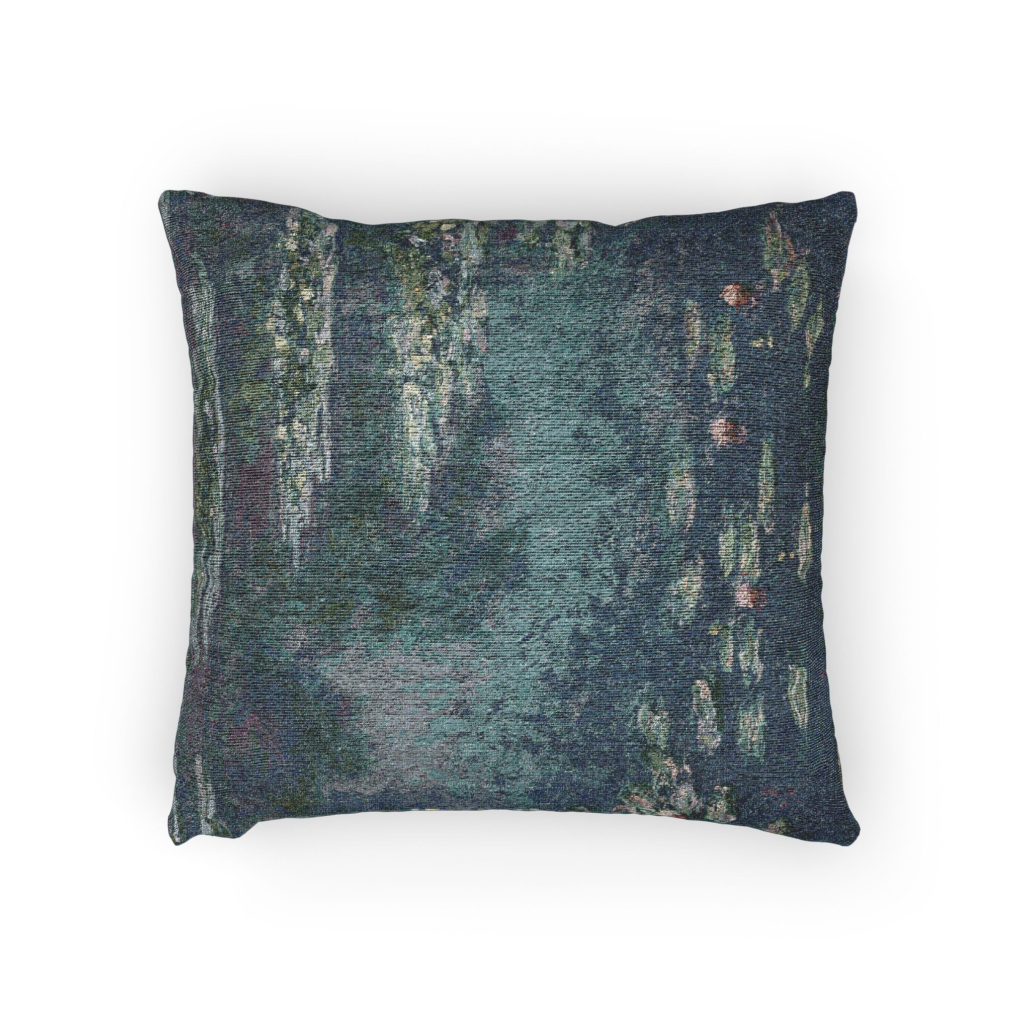 water-lilies-claude-monet | Woven Pillow - Image 2